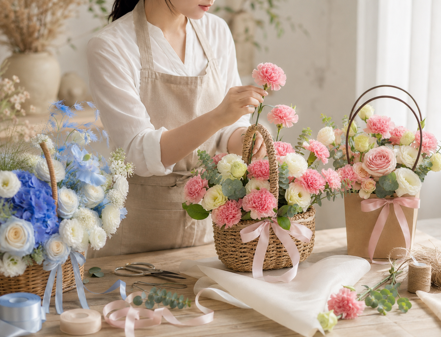 hyflowers 品質優勢：高標準職人手作出品，嚴格執行出貨前多道人工品控核驗