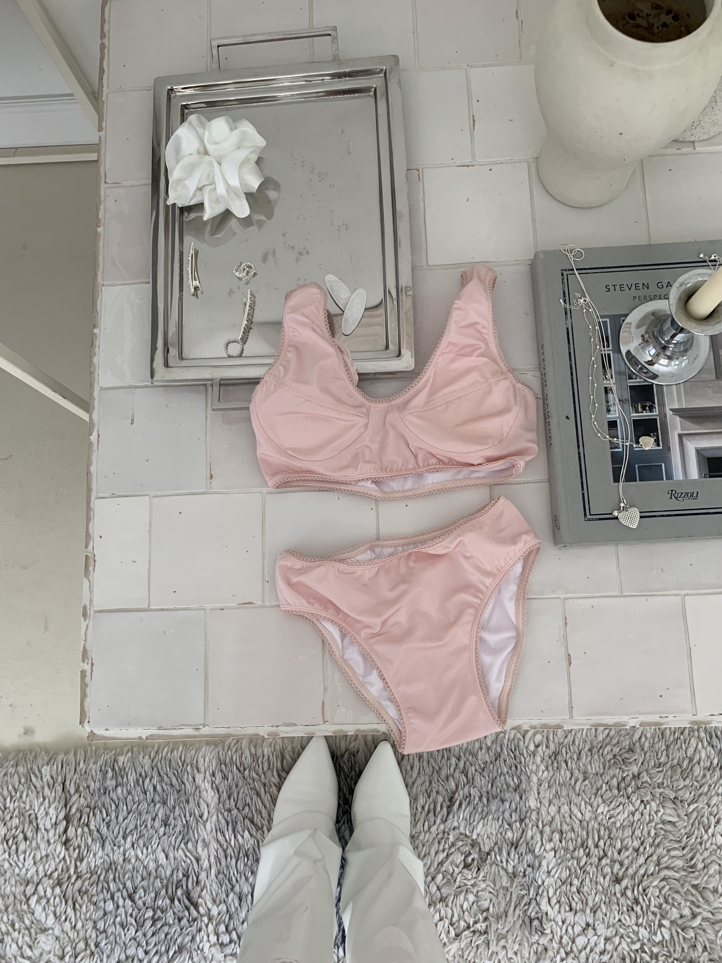 S01 SWEET PINK SWIMMING SUIT