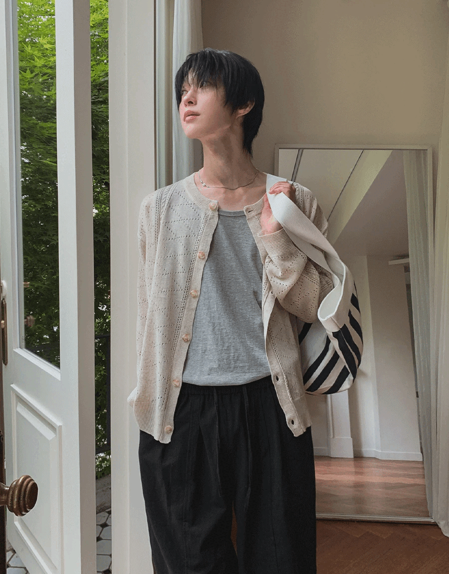 Perry linen cardigan