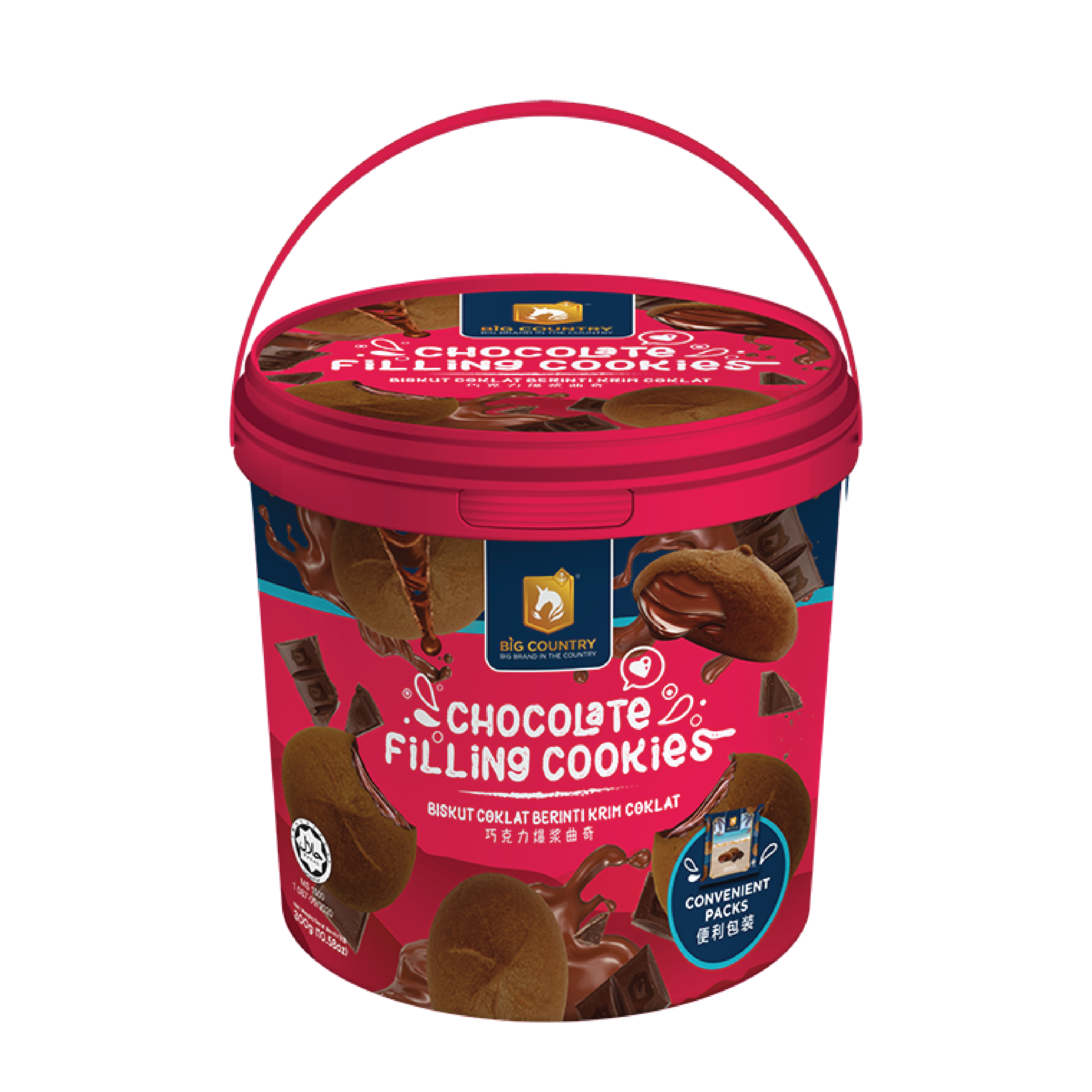 (7606) T10-巧克力爆漿曲奇300g【多件優惠】
