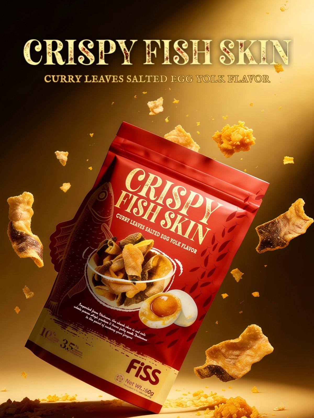 (7613) FISS香脆魚皮【多件優惠】(2款可選)