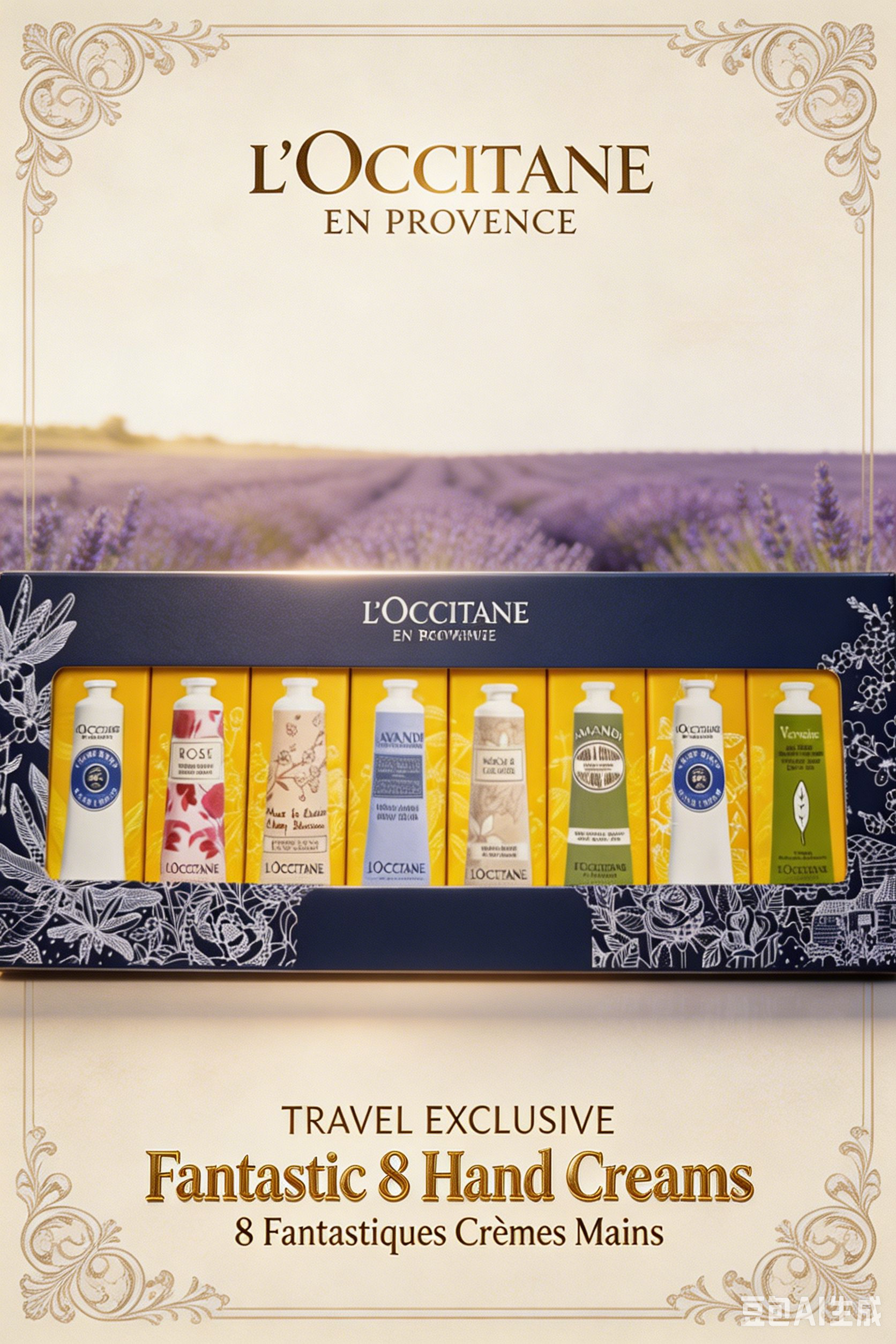 L'Occitane - 潤手霜8件套 [平行進口] 3253581780022