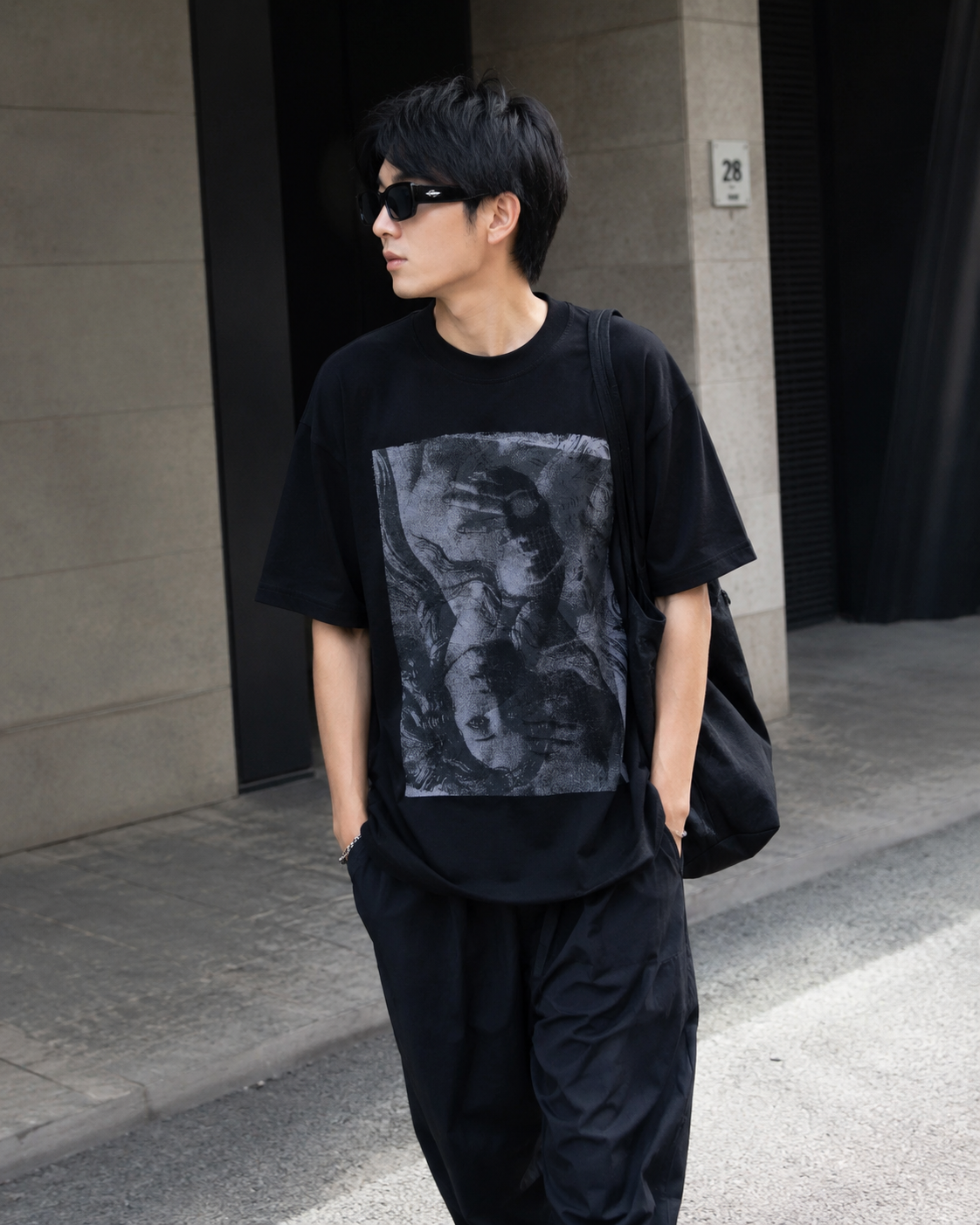 STUSSY DOUBLE VENUS TEE 維納斯 美式 顛倒 抽象 照片T 1905194