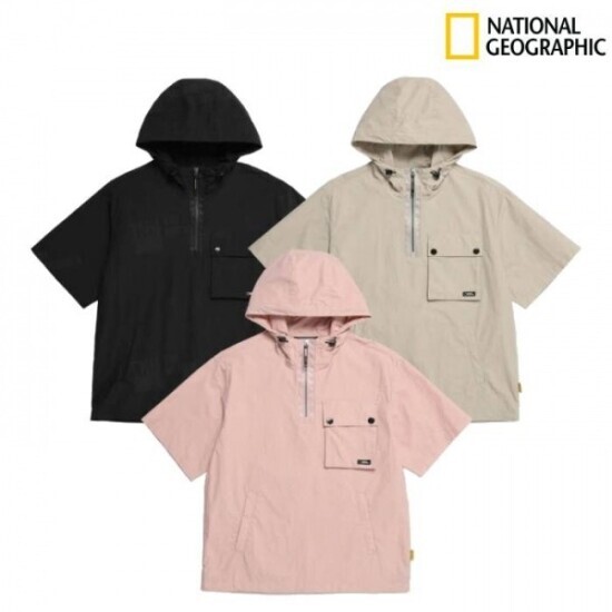【直播】National Geographic LX061325 連帽短袖上衣(N232UFT080)