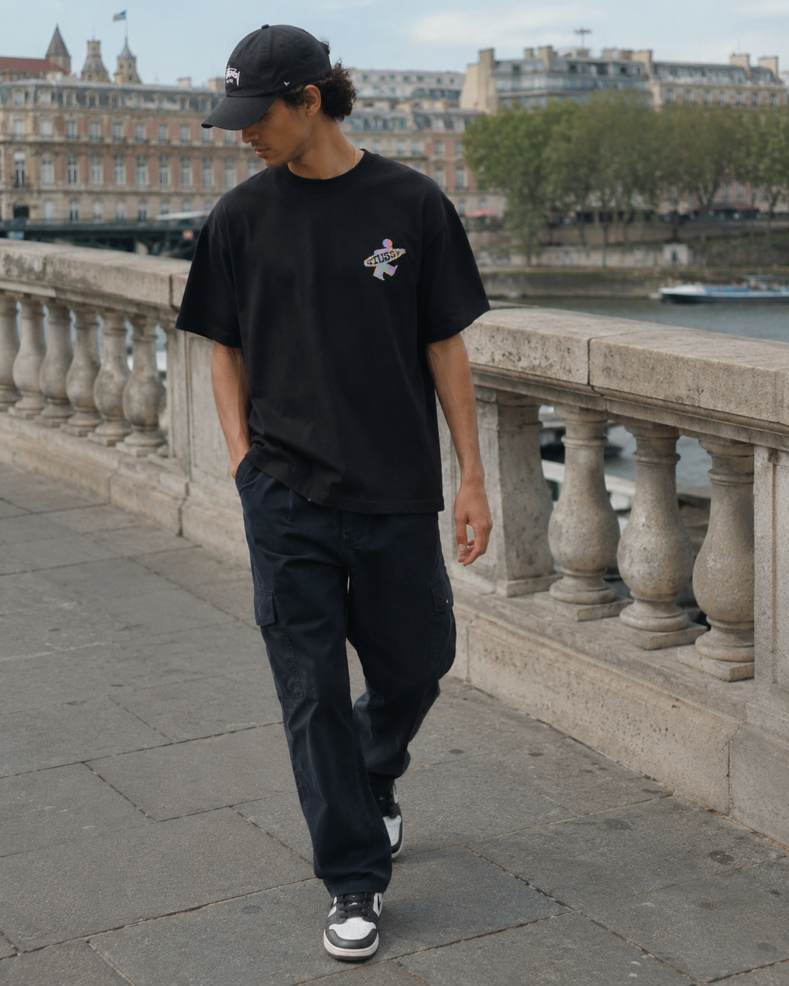 STUSSY DOT SURF PUFF PRINT TEE 彩色 像素 美式 經典 衝浪長板小人 背殺 大LOGO 短T 1905195