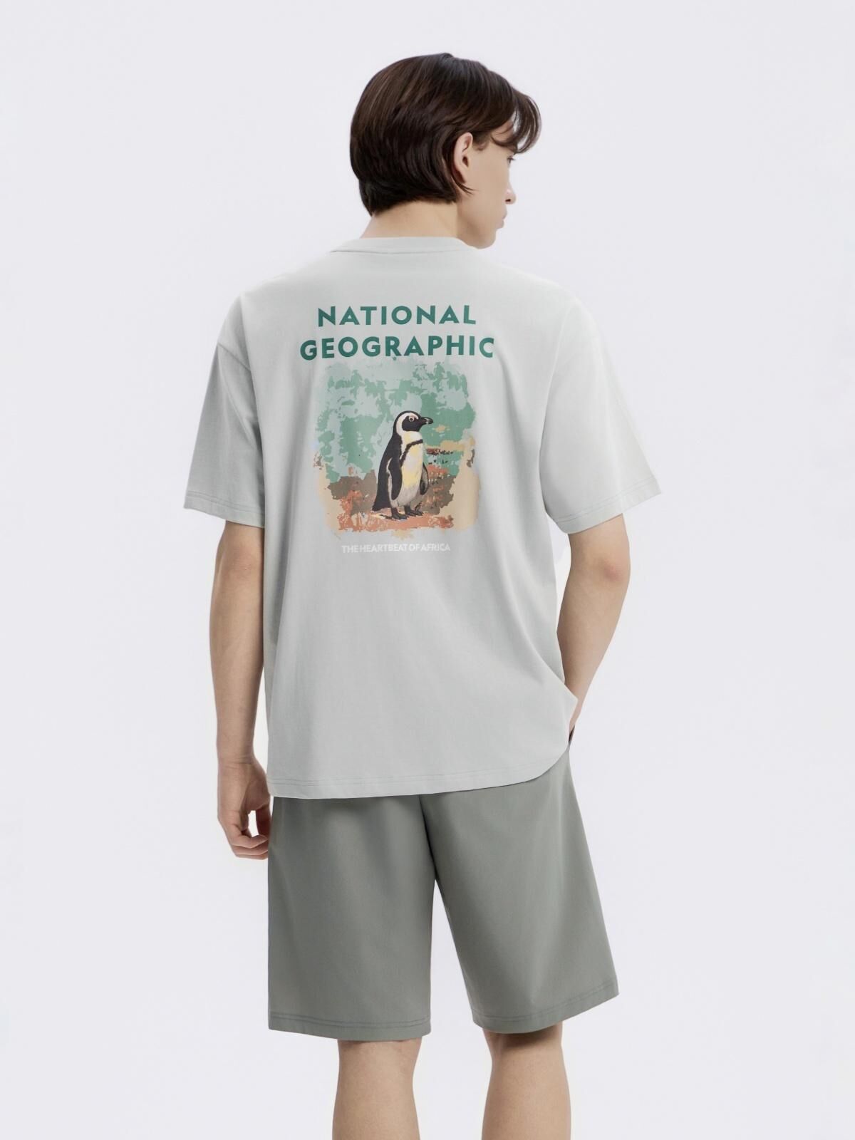 【直播】National Geographic LX0613843 動物背圖短袖上衣(N262UTS062)