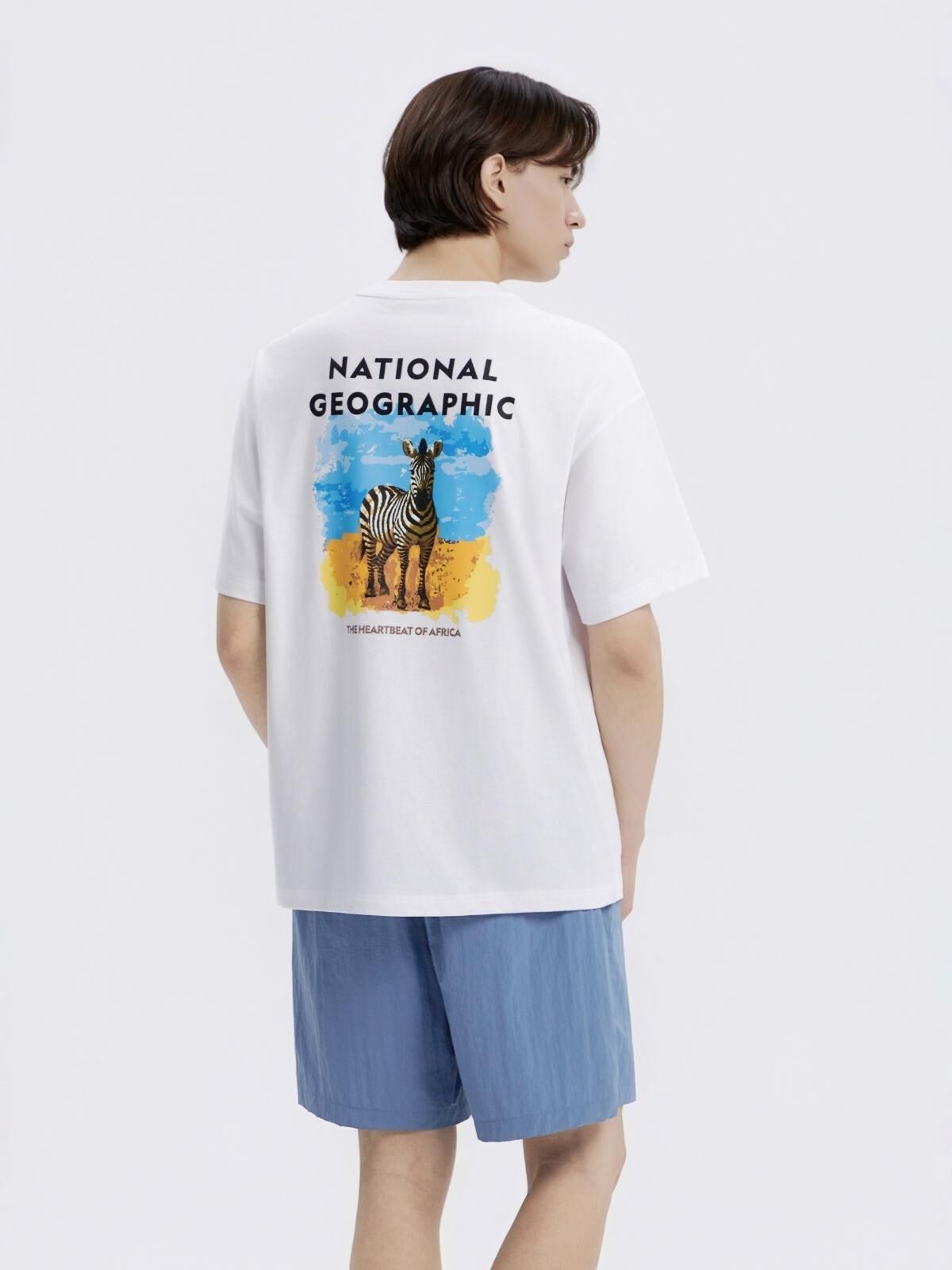 【直播】National Geographic LX0613843 動物背圖短袖上衣(N262UTS062)