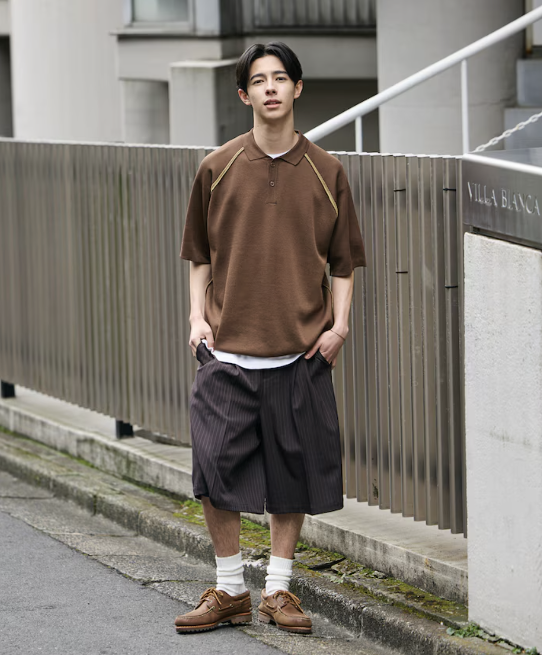 現貨 | Freak's Store 1-Tuck Baggy Slacks Shorts 單摺 寬鬆西裝短褲
