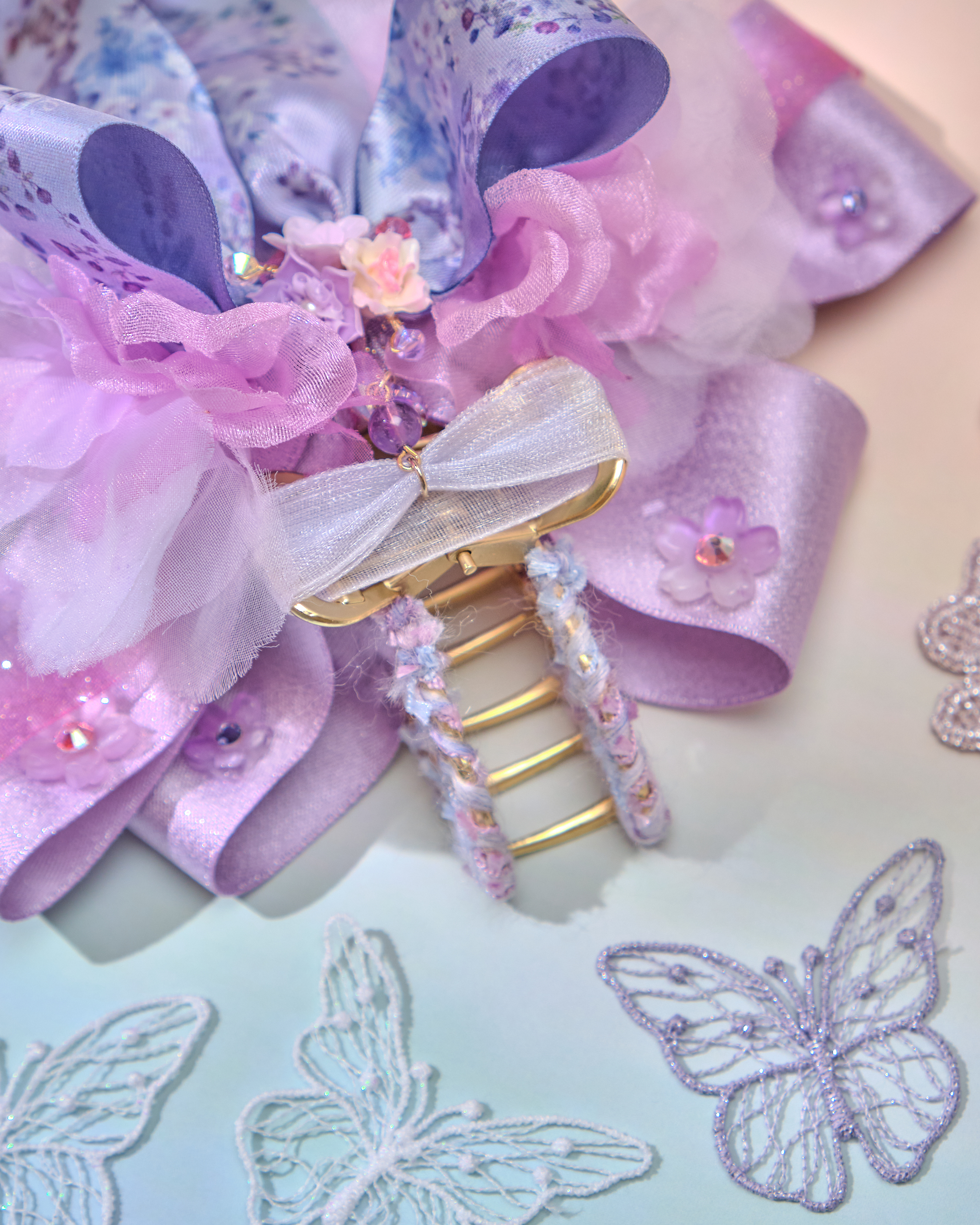 13632 Butterfly Reverie Hair Bow