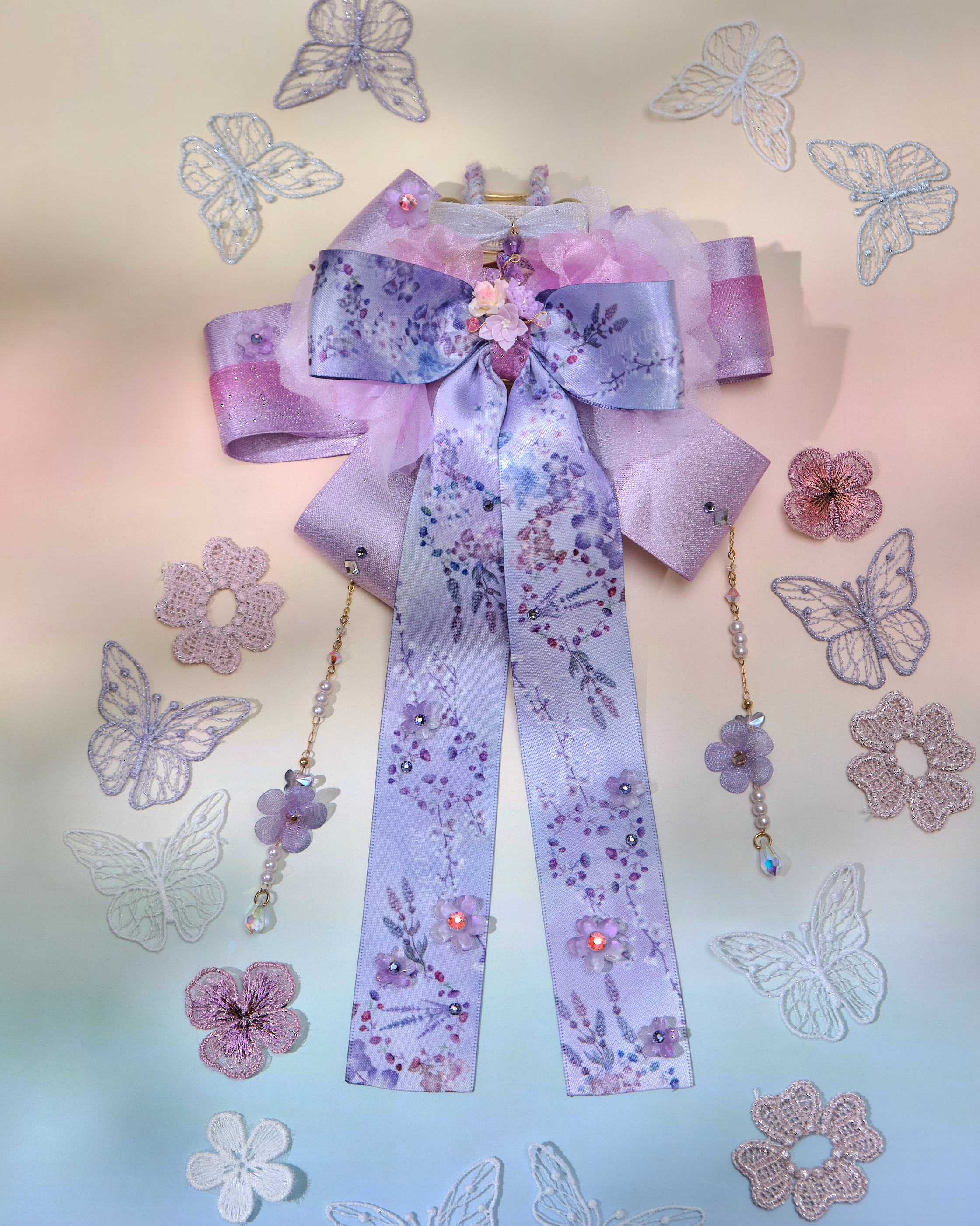 13632 Butterfly Reverie Hair Bow