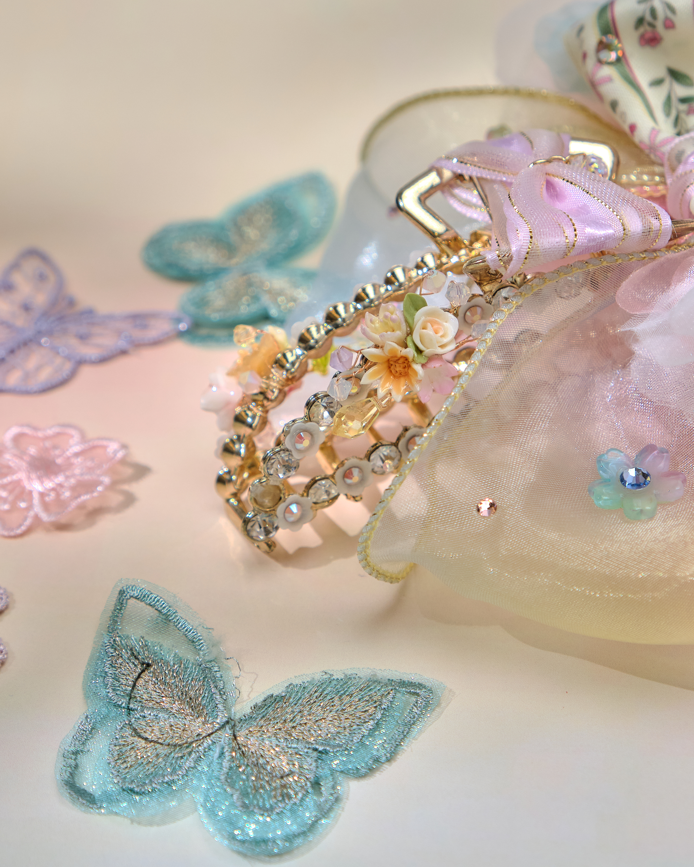 13630 Butterfly Reverie Hair Bow