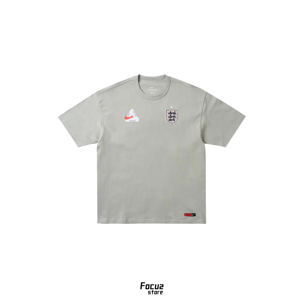 【Focus Store】預購 Palace x Nike England England Men's T-Shirt "Grey" 灰色 英格蘭 IM6598-052
