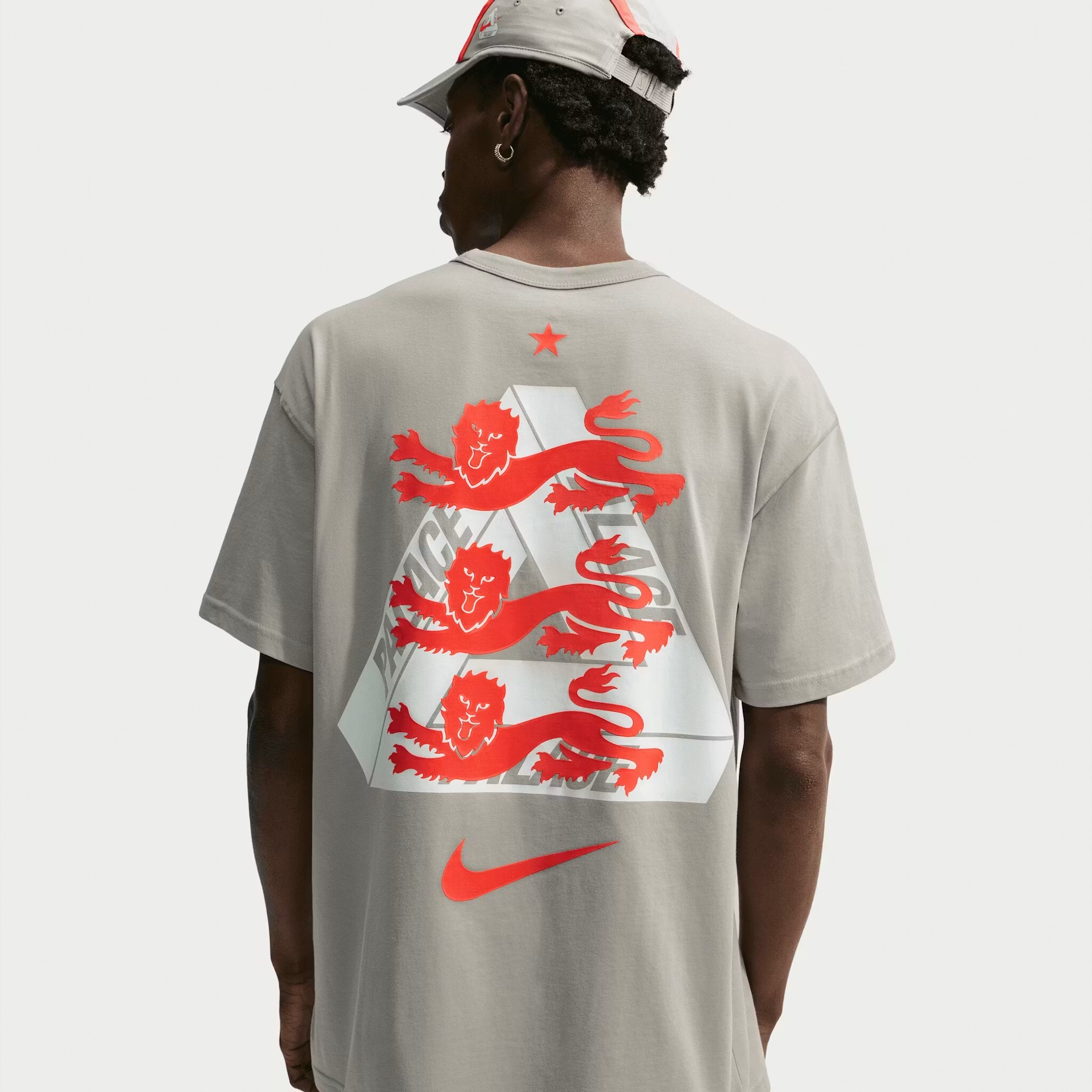 【Focus Store】預購 Palace x Nike England England Men's T-Shirt "Grey" 灰色 英格蘭 IM6598-052