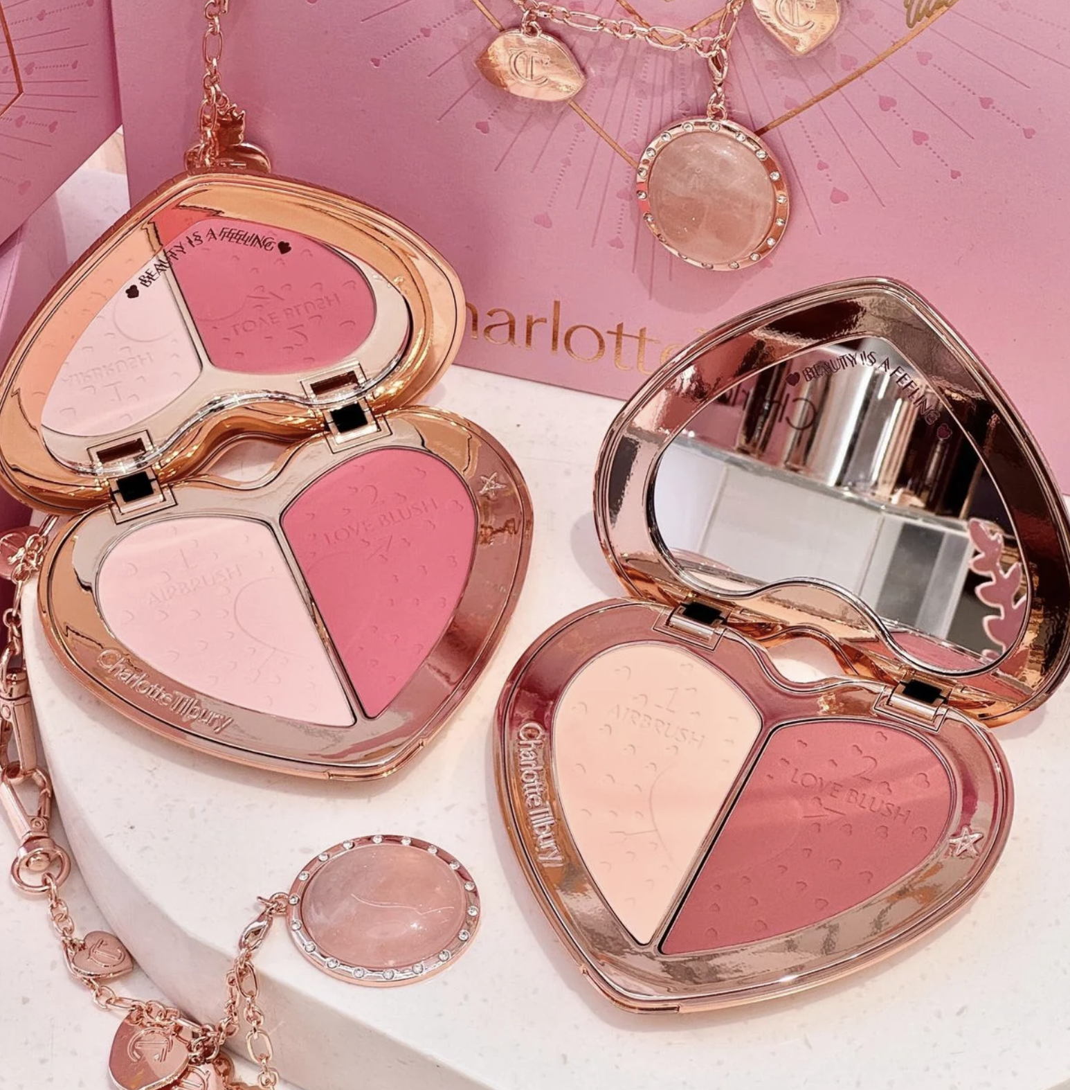 預購產品 (7-10天出貨)丨Charlotte Tilbury PILLOW TALK 心動夢幻氣色盤胭脂