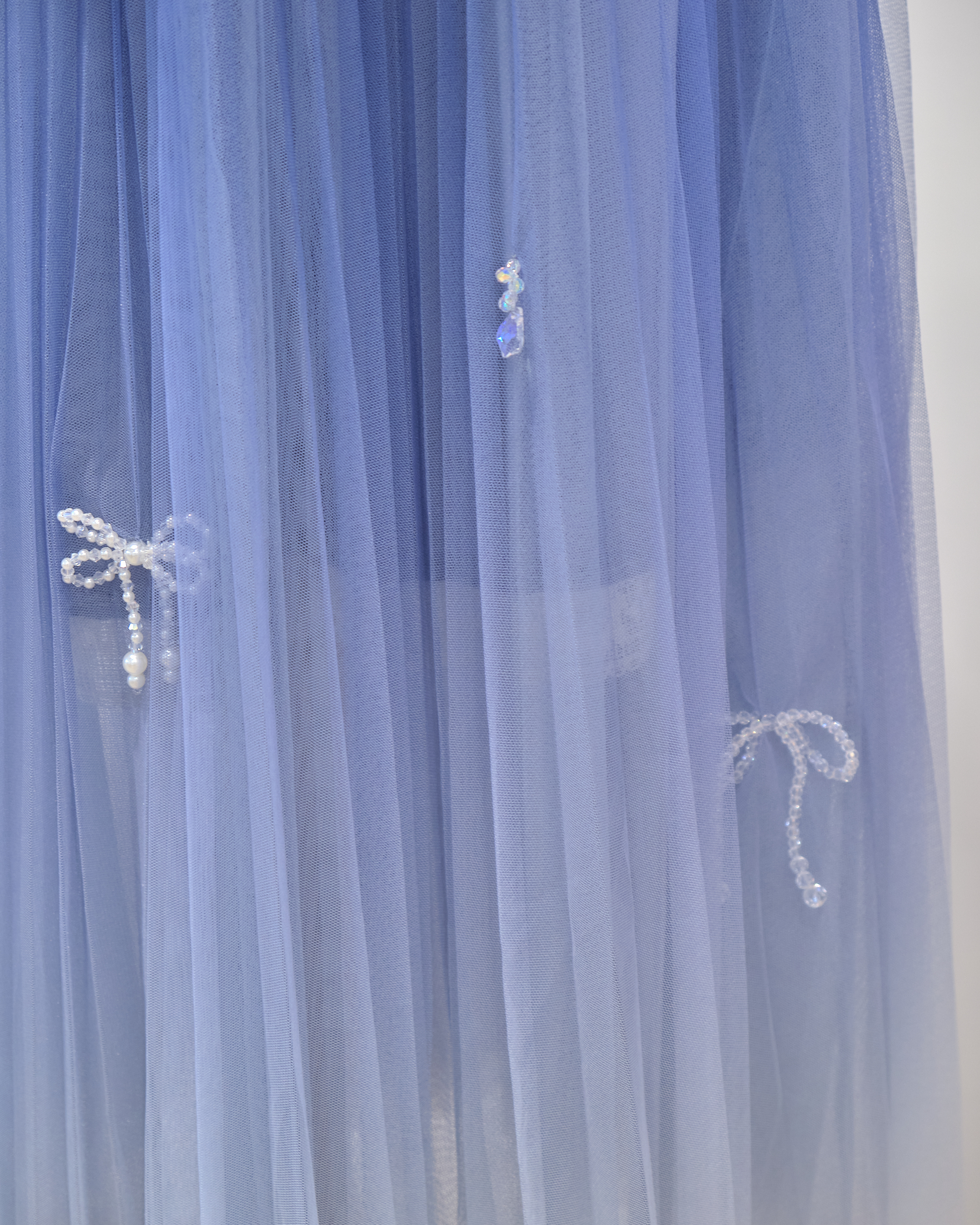 13692 Whisper Tulle Tiered Skirt