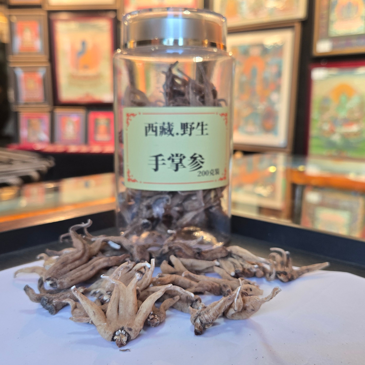 BG069 西藏野生手掌參 240g