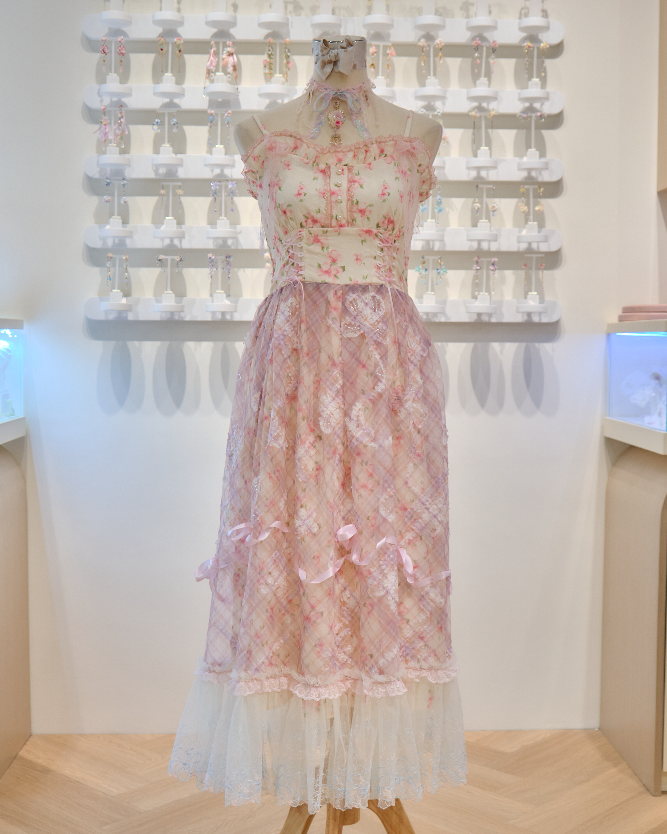 13677 Ballet Petal Tiered Dress