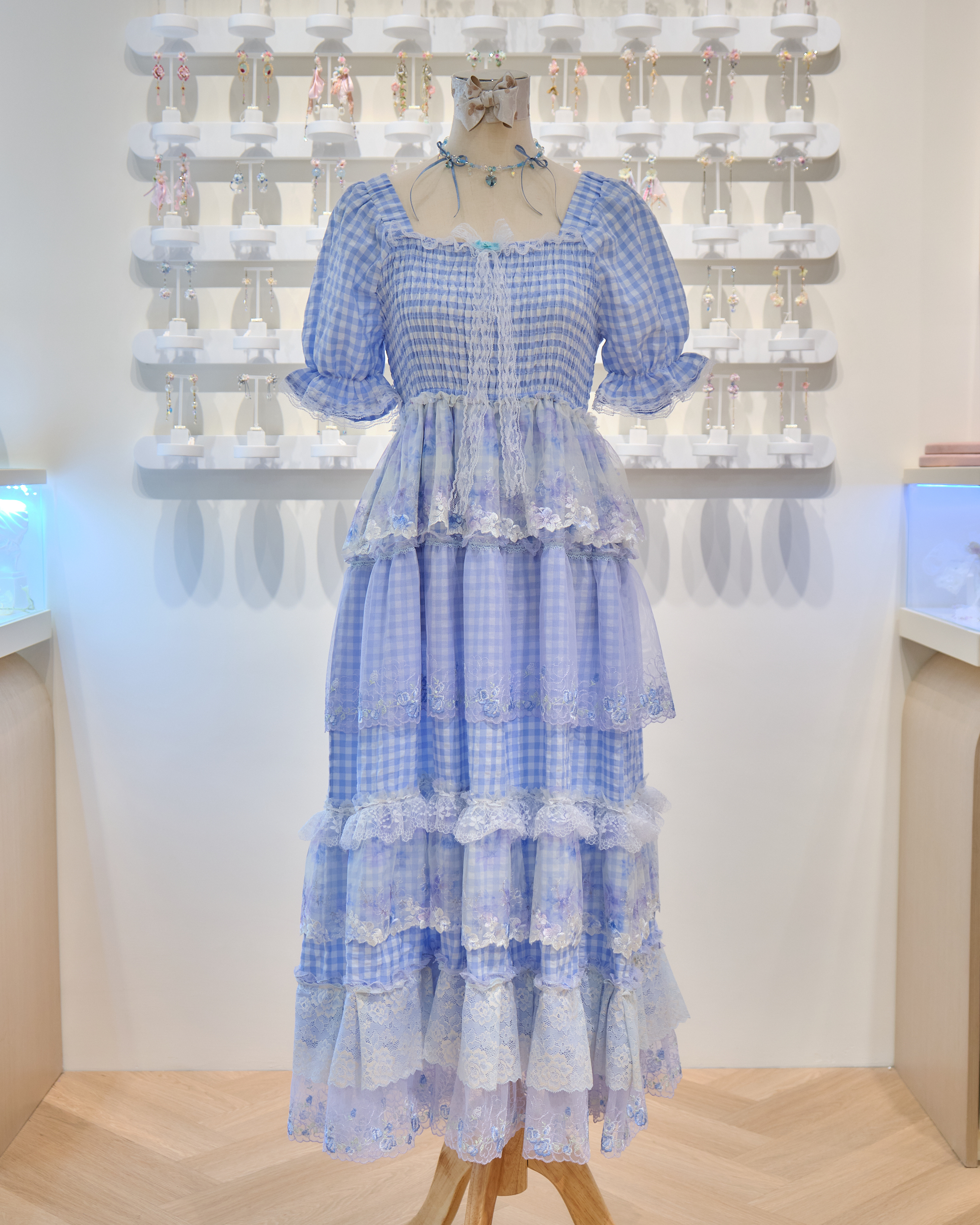13676 Ballet Petal Tiered Dress
