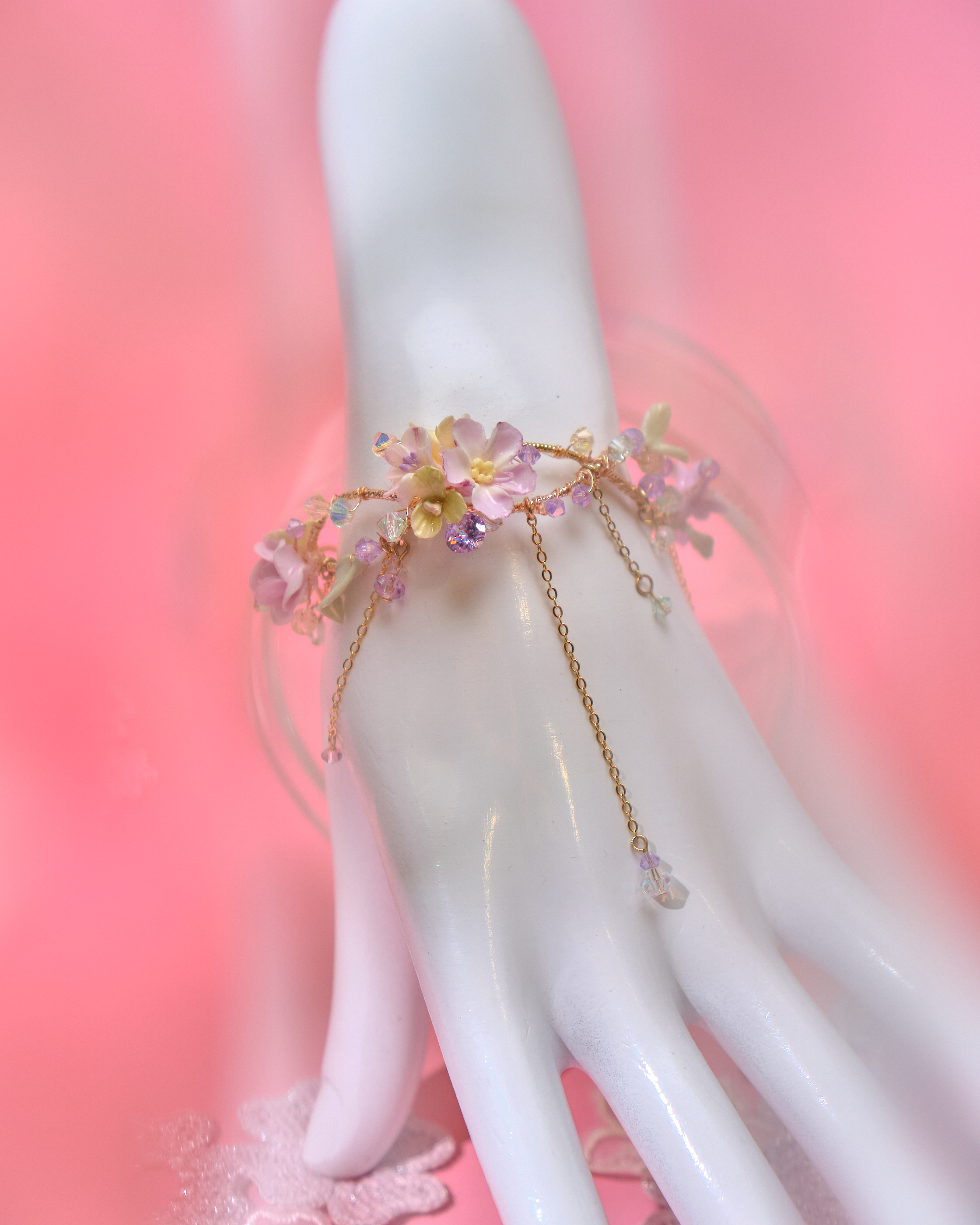 13665 Floral Lingering Sweet Scent  Bangle