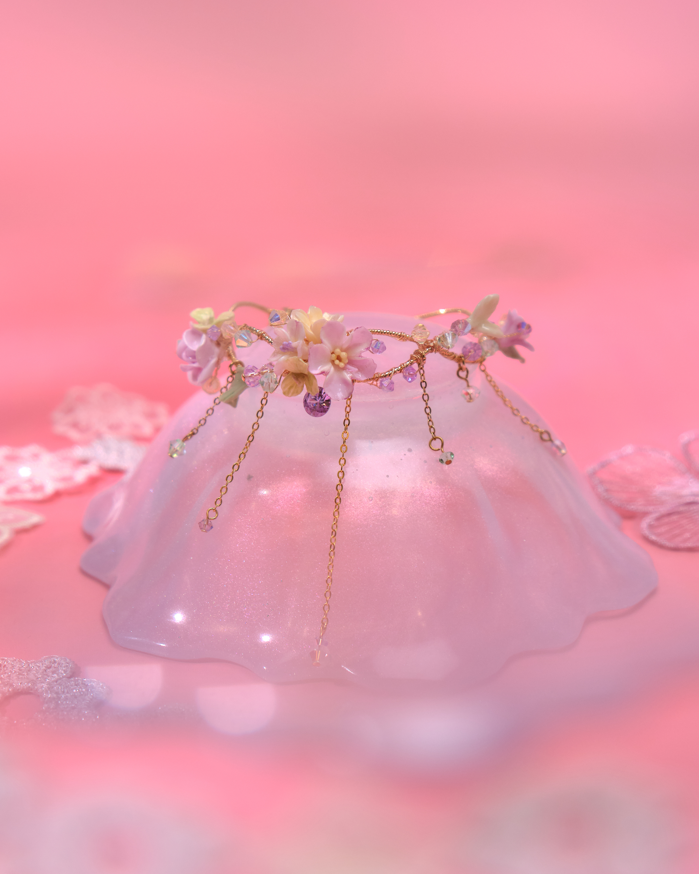 13665 Floral Lingering Sweet Scent  Bangle