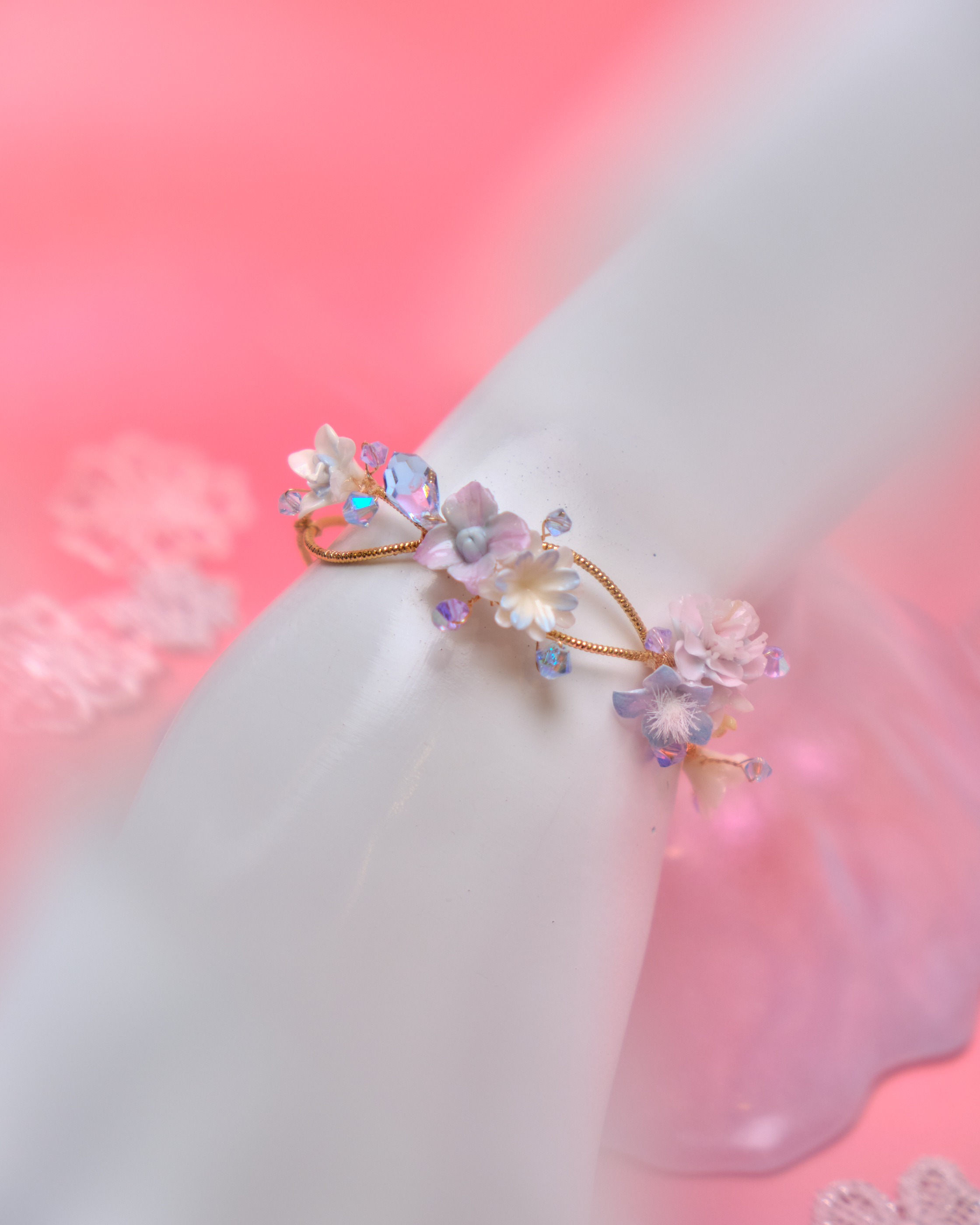 13664 Floral Lingering Sweet Scent  Bangle