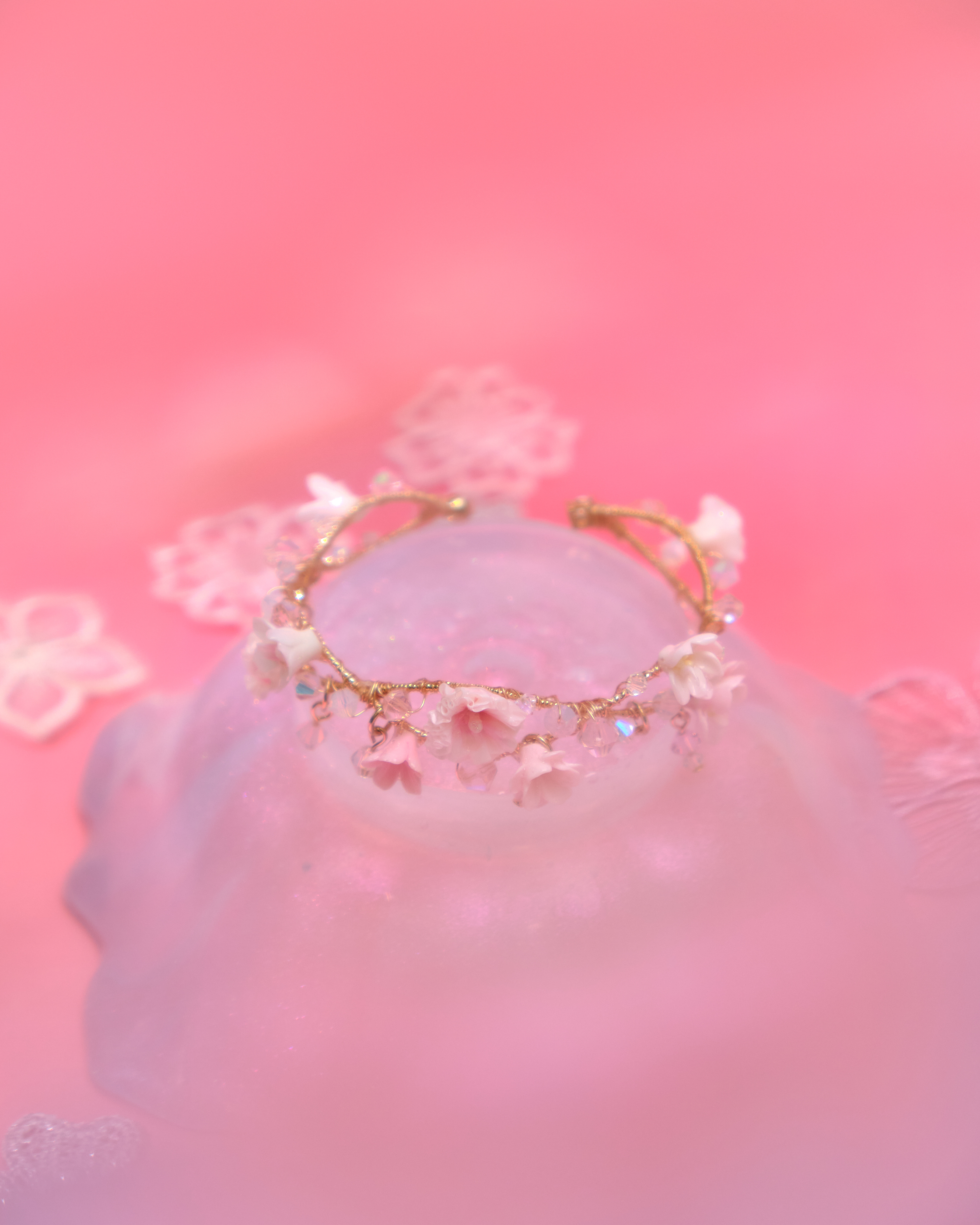 13663 Floral Lingering Sweet Scent  Bangle