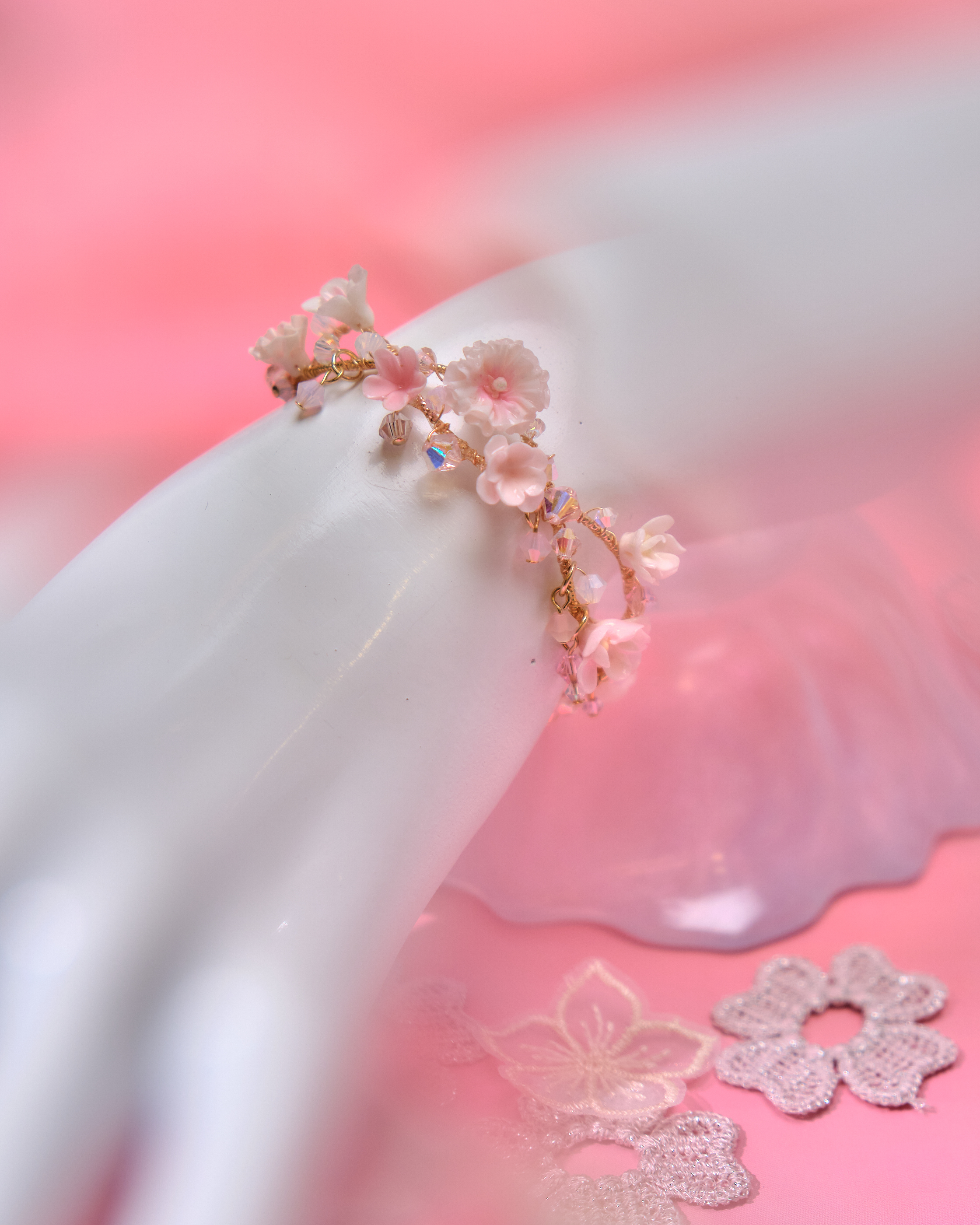 13663 Floral Lingering Sweet Scent  Bangle
