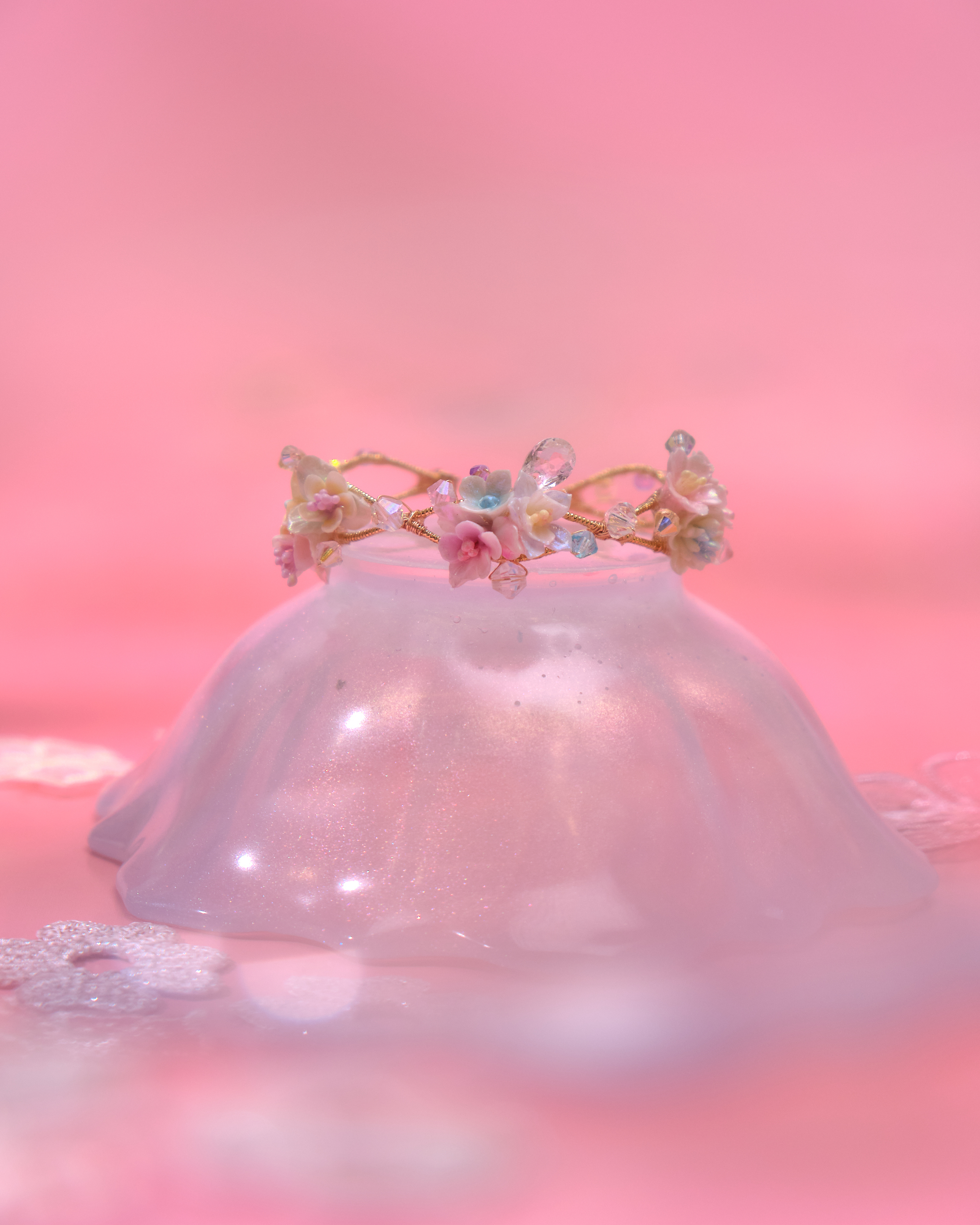 13662 Floral Lingering Sweet Scent  Bangle