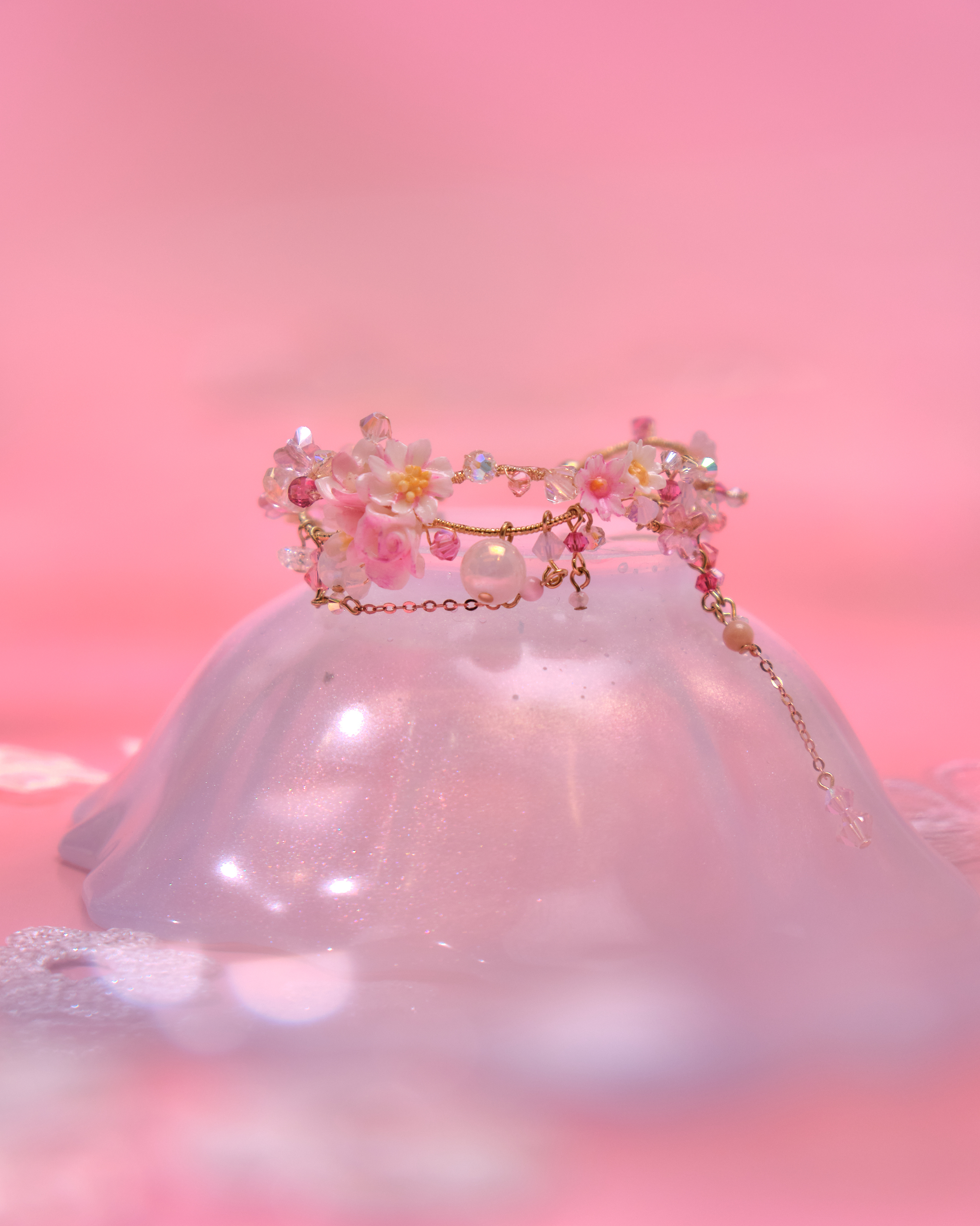 13661 Floral Lingering Sweet Scent  Bangle