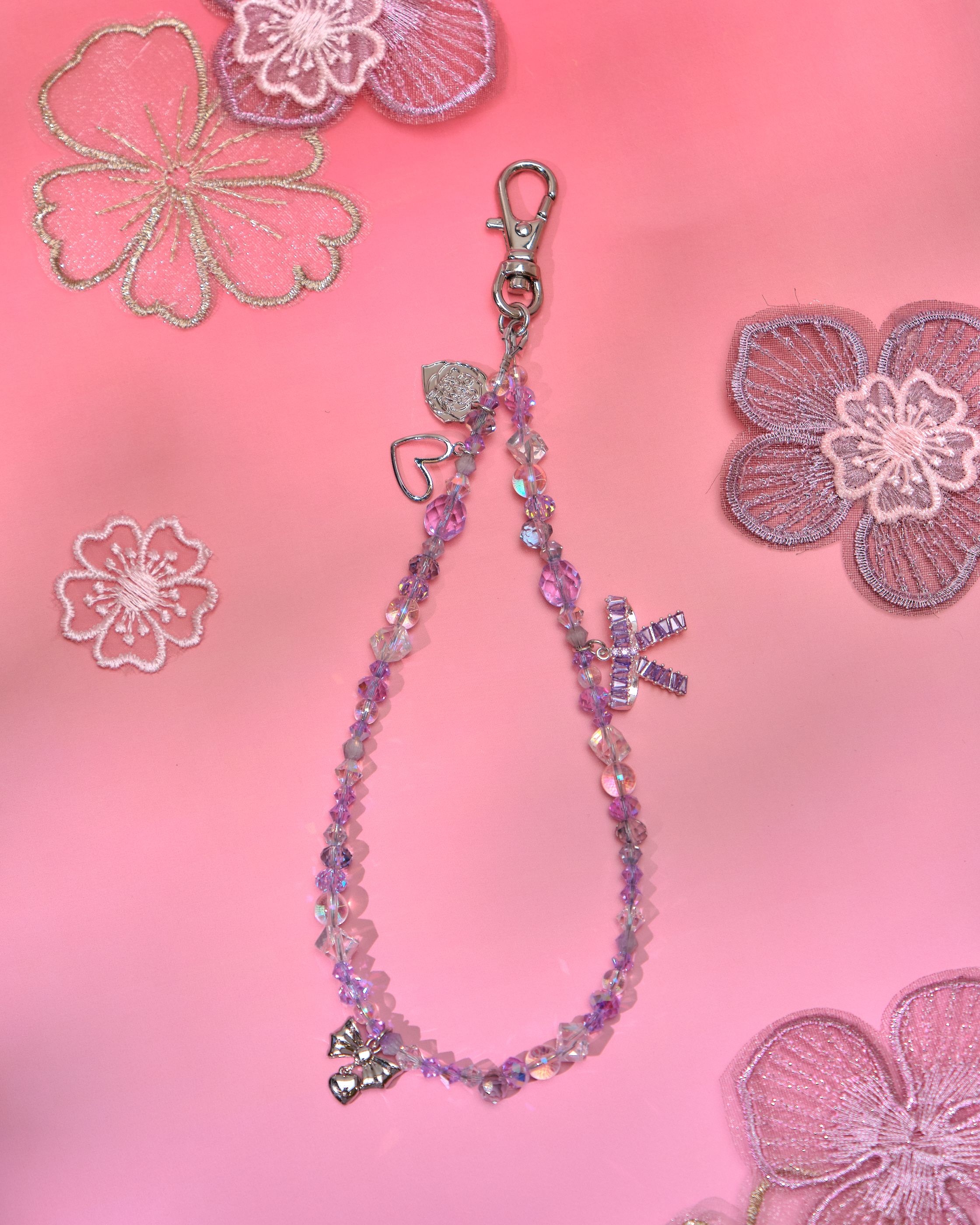 13660 Vibrant Dream Beaded Phone Strap