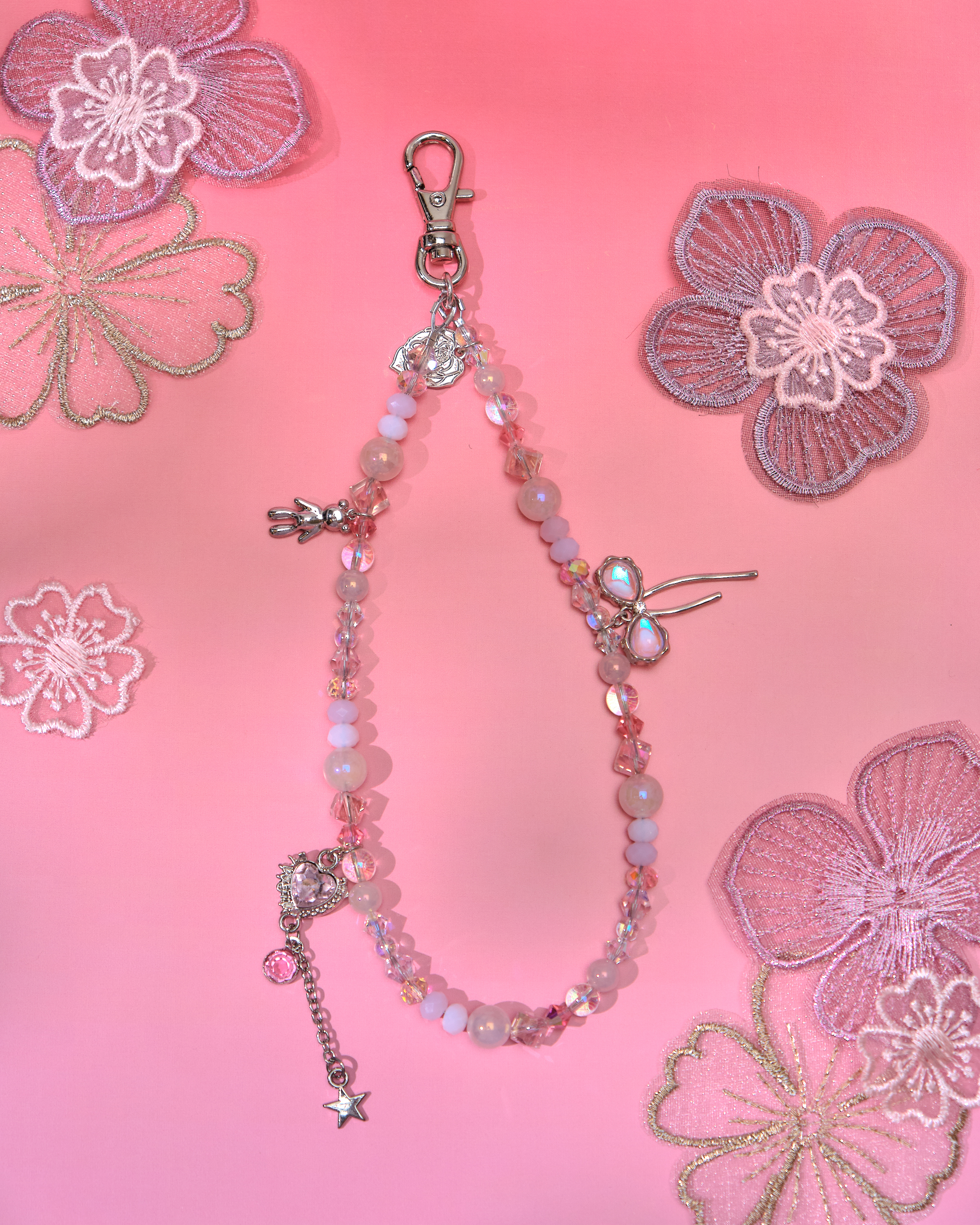 13657 Vibrant Dream Beaded Phone Strap