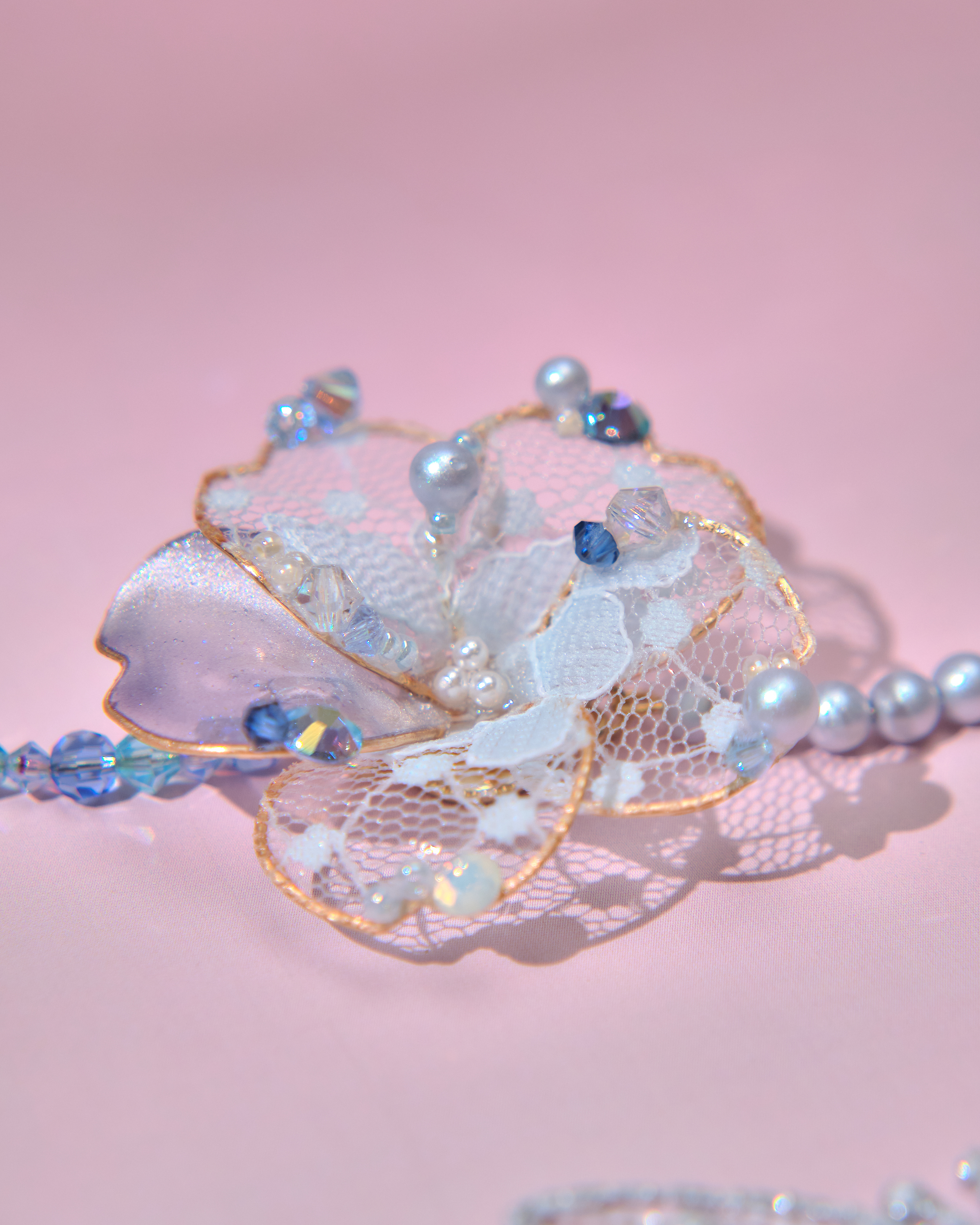 13634 Enchanted Garden Beaded Series Choker