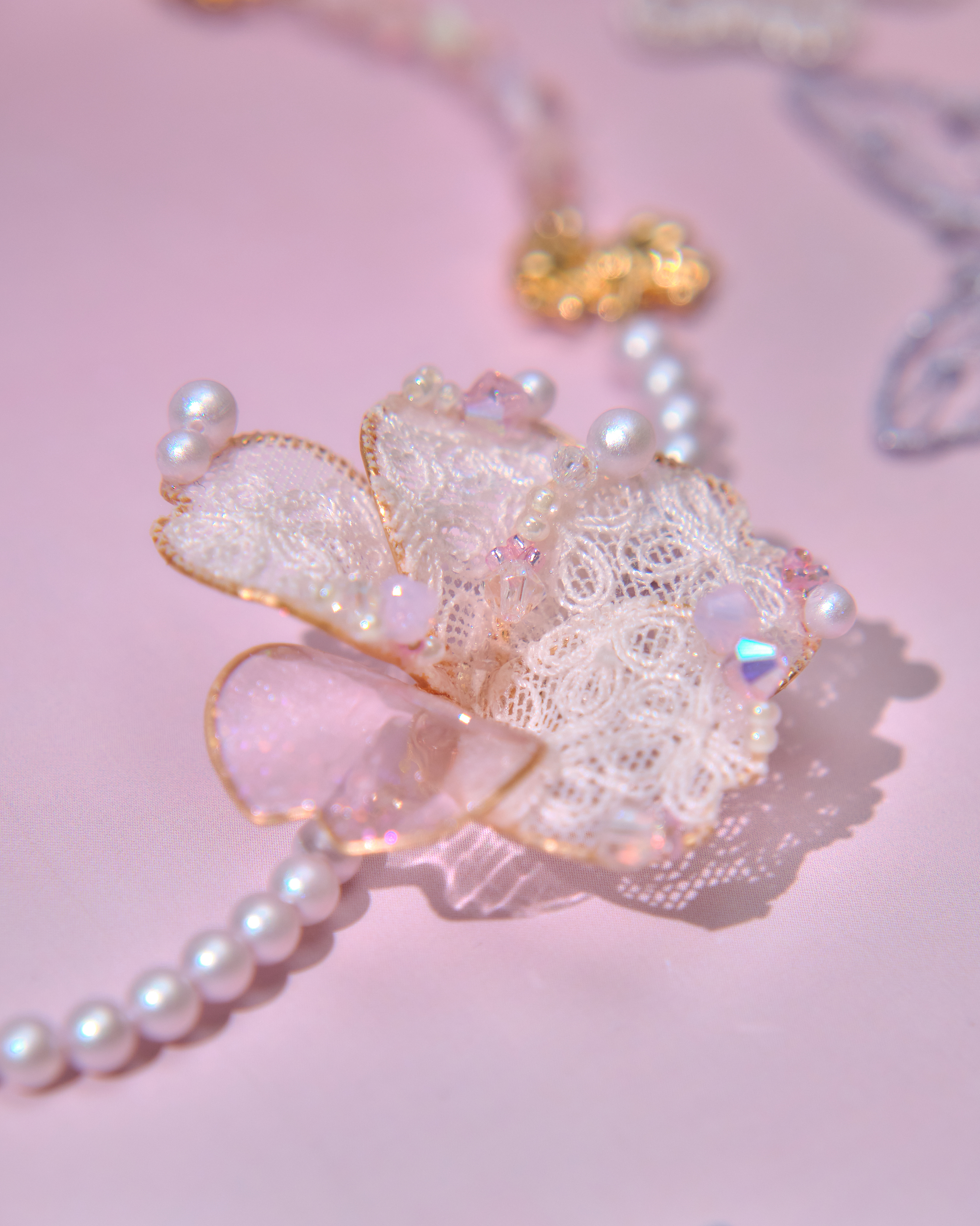 13633 Enchanted Garden Beaded Series Choker