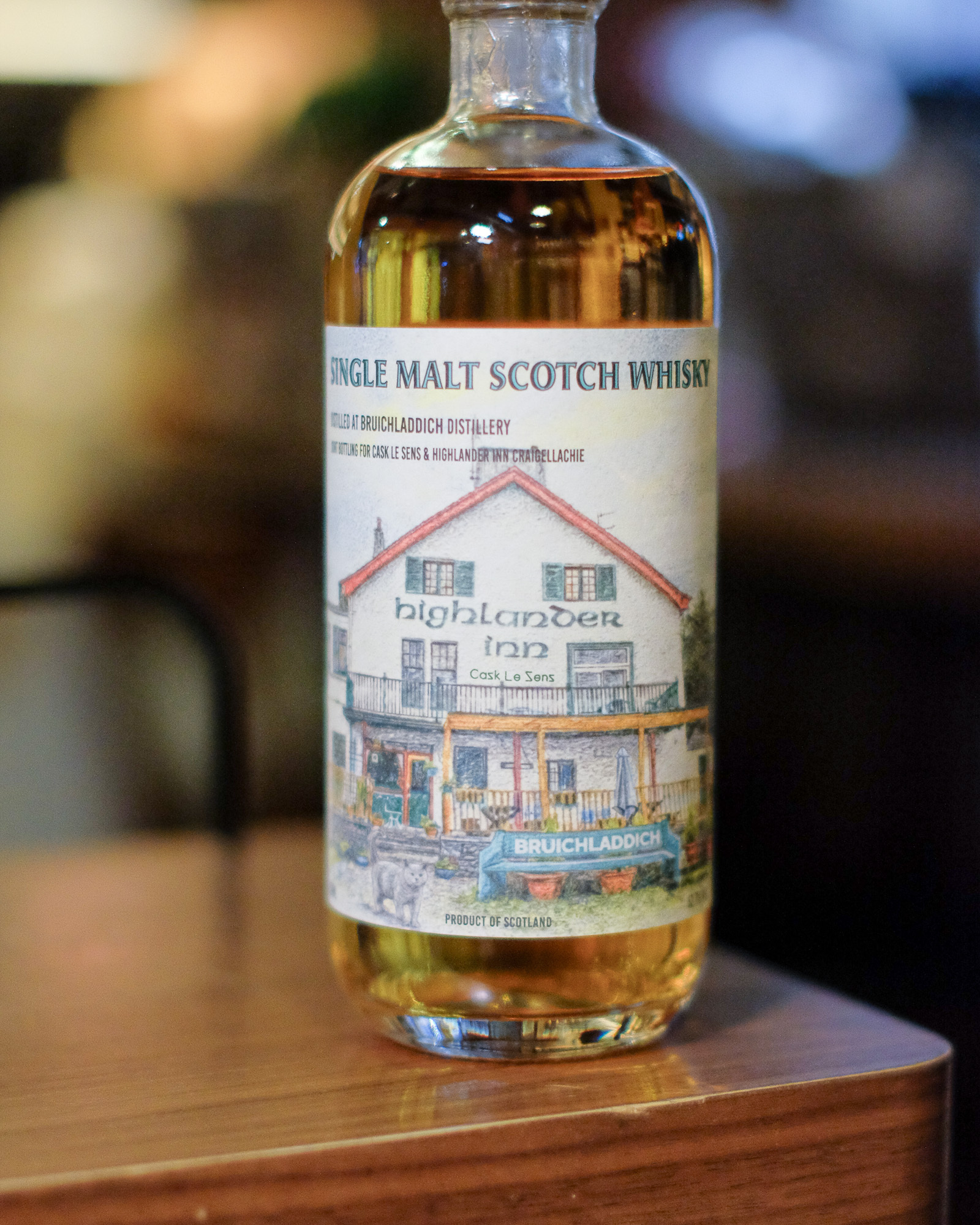 Bruichladdich 2008/2026 17YO Bourbon #2590 52.7% Highlander Inn x Cask Le Sens