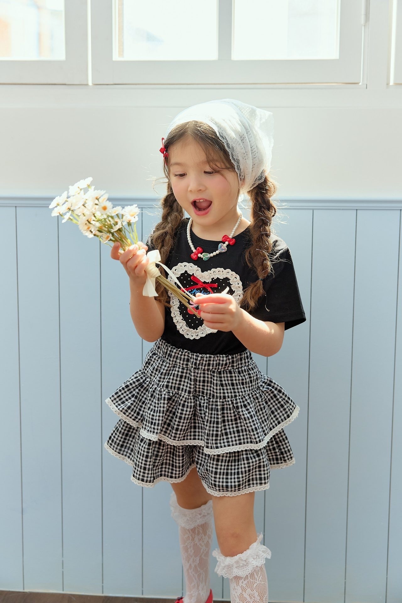 Sera Cherry Dot Tee