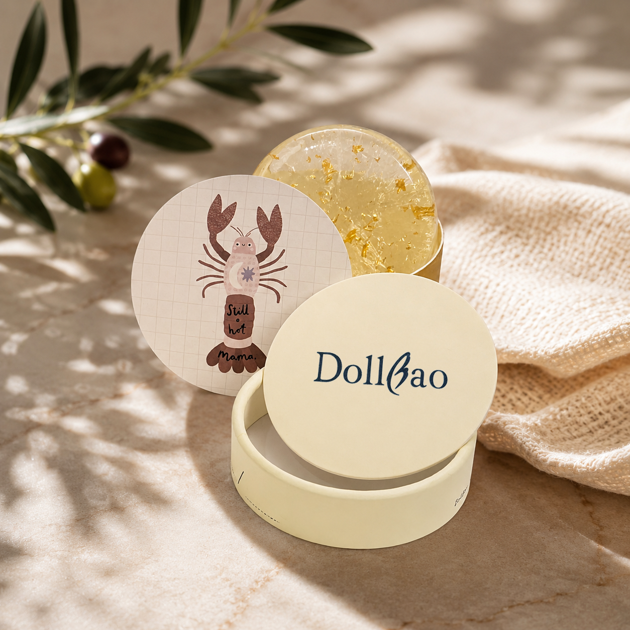 Gift DollBao 親子心情60%胺基酸潔膚皂(金箔紫草)｜多款可選