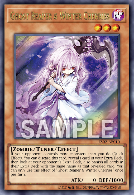 ES02-AE010 (UR/UTR)Ghost Reaper & Winter Cherries(浮幽櫻)