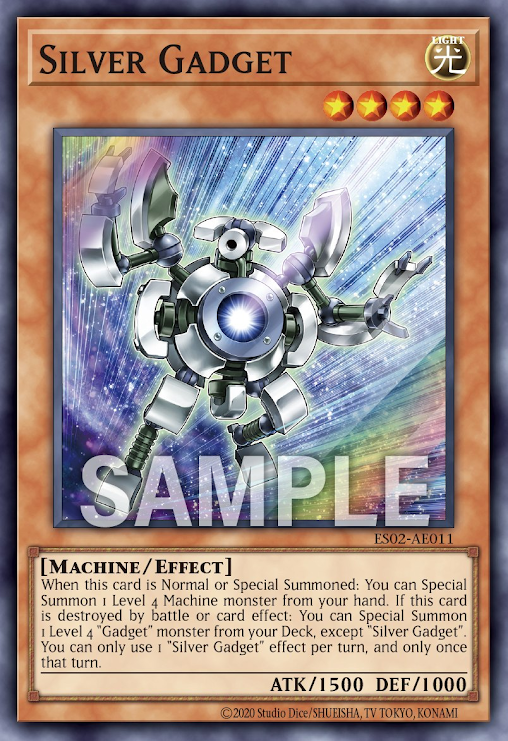 ES02-AE011 (SR)Silver Gadget(銀色齒輪)