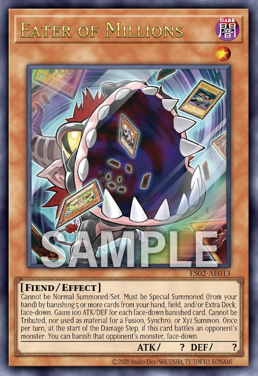 ES02-AE013 (UR/UTR)Eater of Millions(吞食百萬的暴食獸)