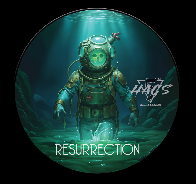 【5週年限量版】希臘 HAGS – Resurrection 復活 頂級工匠刮鬍皂 (114g)