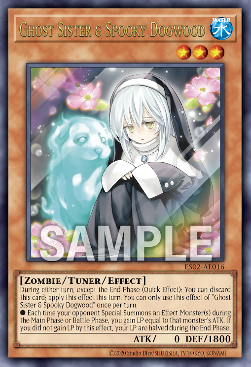 ES02-AE016 (UR/UTR)Ghost Sister & Spooky Dogwood(儚無水木)