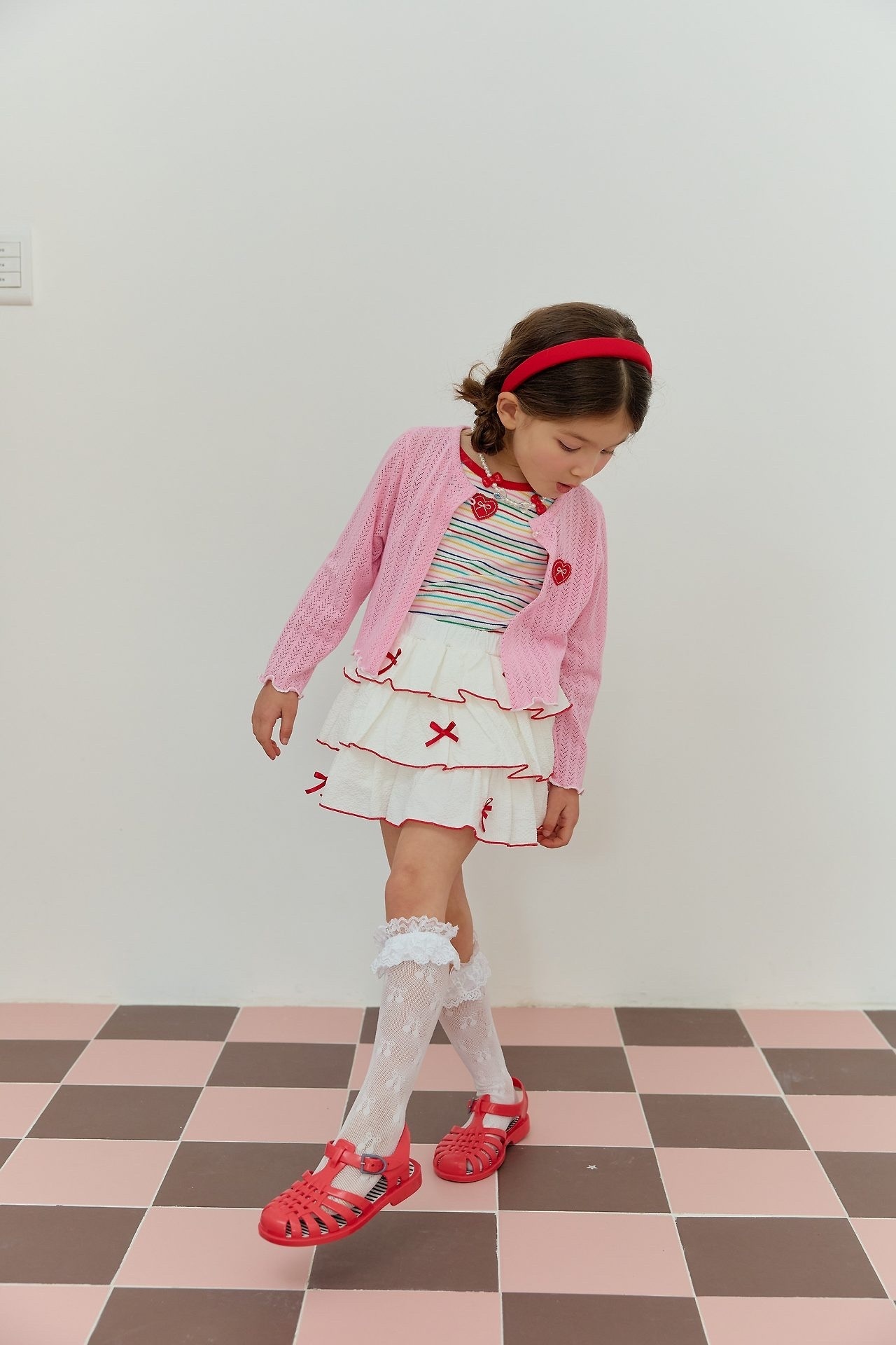 Sera Ribbon Swirl Skirt
