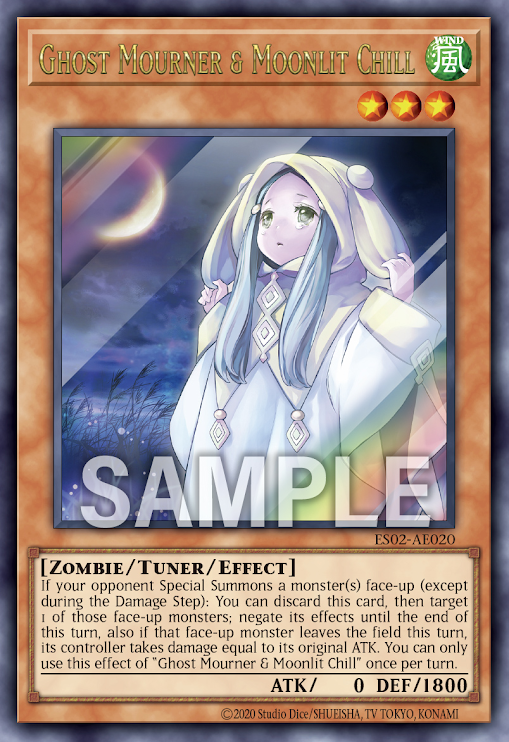 ES02-AE020 (UR/UTR)Ghost Mourner & Moonlit Chill(朔夜時雨)