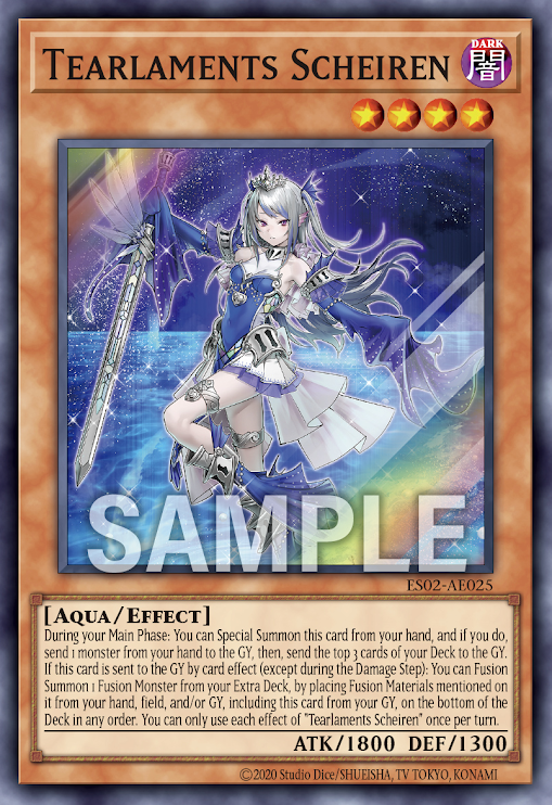 ES02-AE025 (SR)Tearlaments Scheiren(壹世壞 雪蓮)