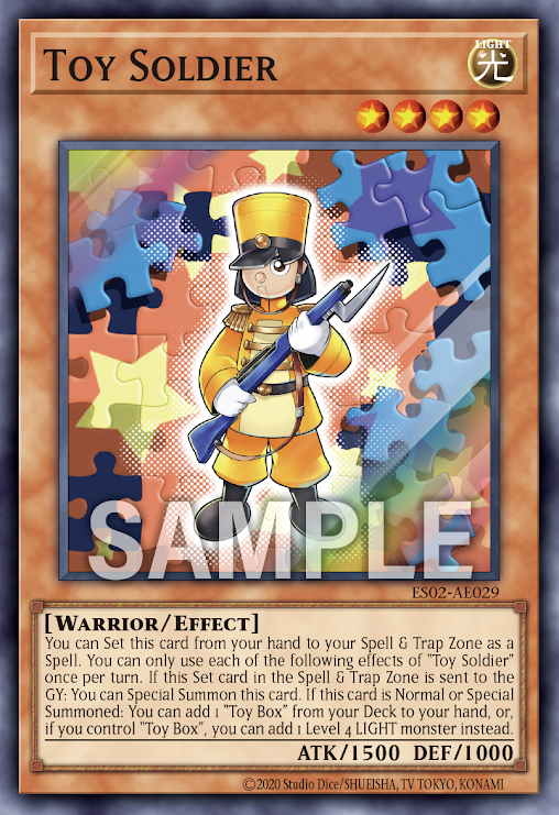ES02-AE029 (SR)Toy Soldier(玩具士兵)