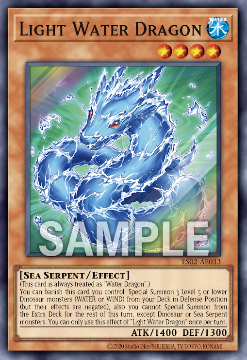 ES02-AE033 (SR)Light Water Dragon(輕水龍)