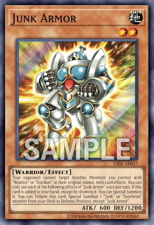 ES02-AE037 (SR)Junk Armor(廢品鎧甲)