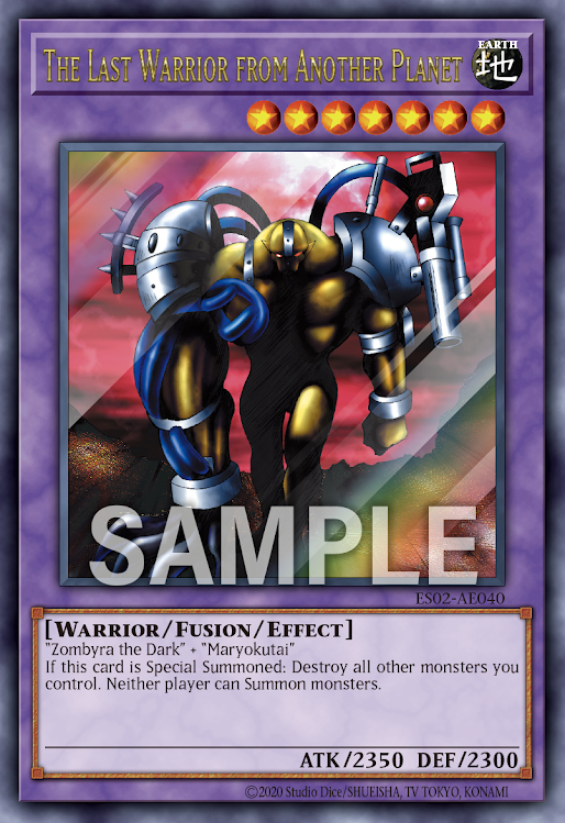 ES02-AE040 (UR)The Last Warrior from Another Planet(異星的最終戰士)
