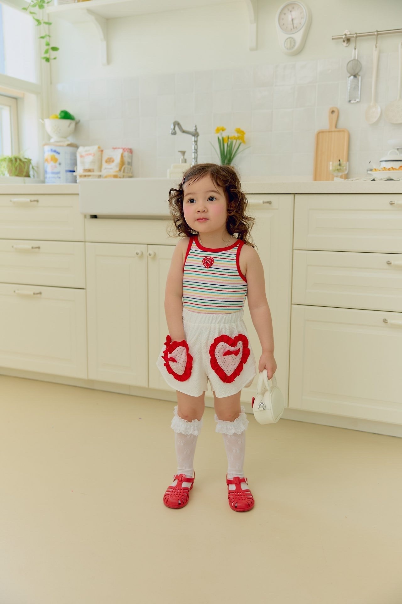 Sera Heart Pocket Shorts
