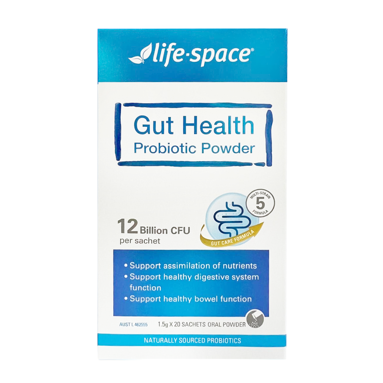 Life Space Gut Health Probiotic Powder 20 Sachets (EXP : 03/2027)